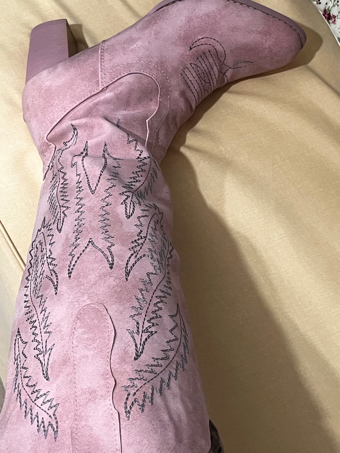 leey 여성 부츠(핑크) 상품이미지6