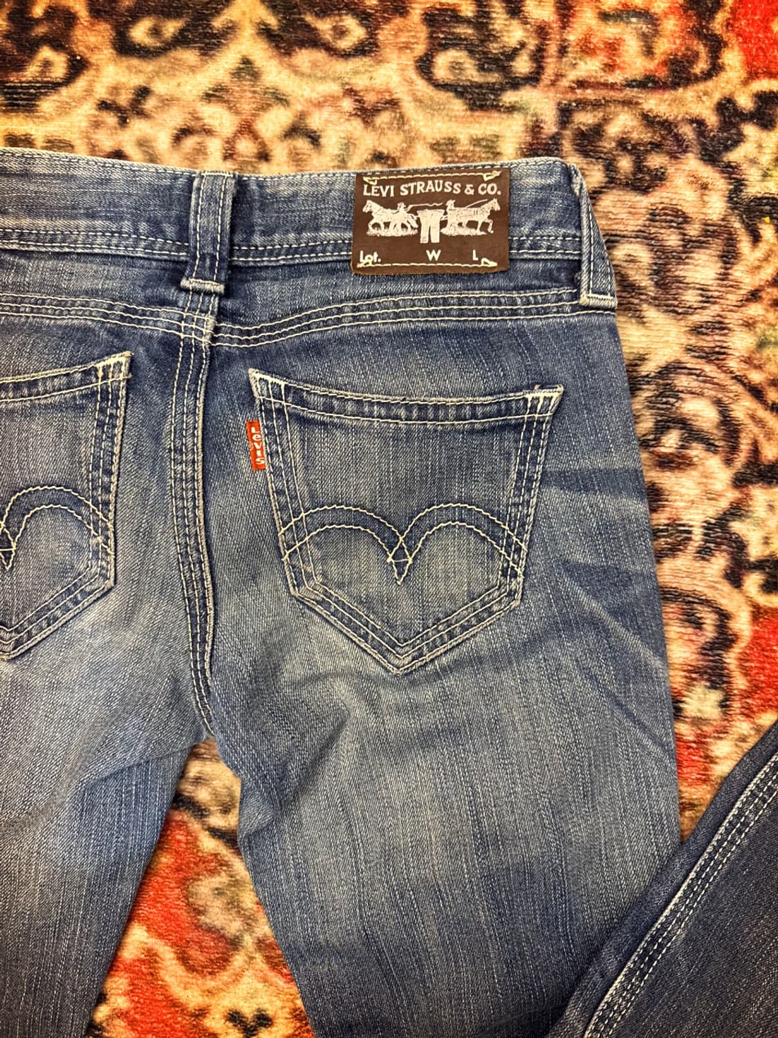 리바이스(Levi's)일본 로우라이즈(Low-rise) 데님진 상품이미지6