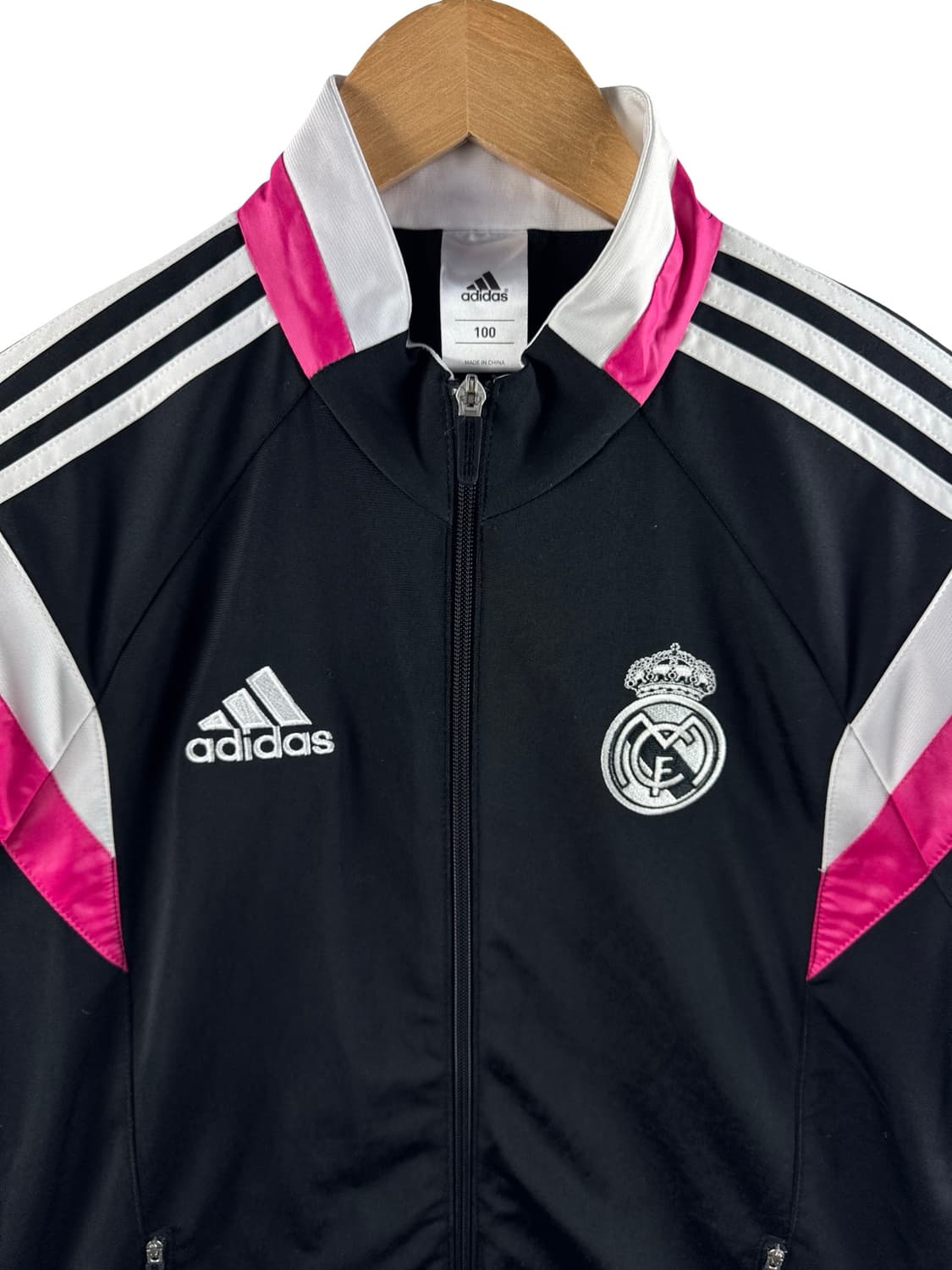 아디다스 레알마드리드 블랙 핑크 트랙탑 져지2435 상품이미지3