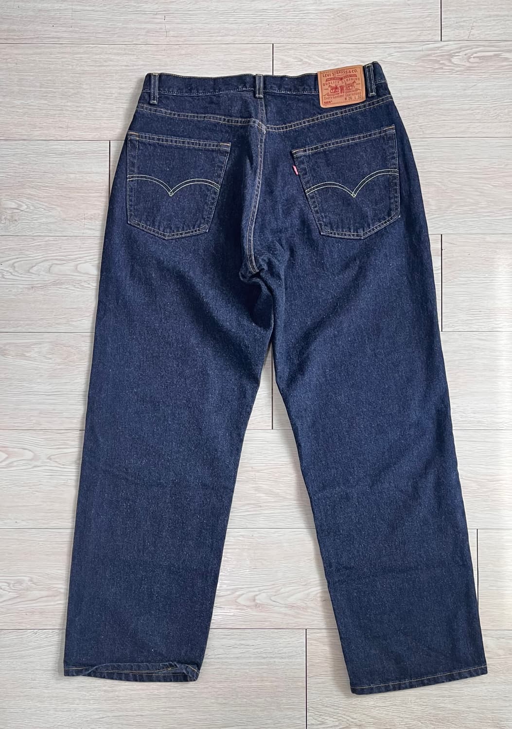 90s 리바이스 569 라지 스트레이트 인디고 상품이미지2