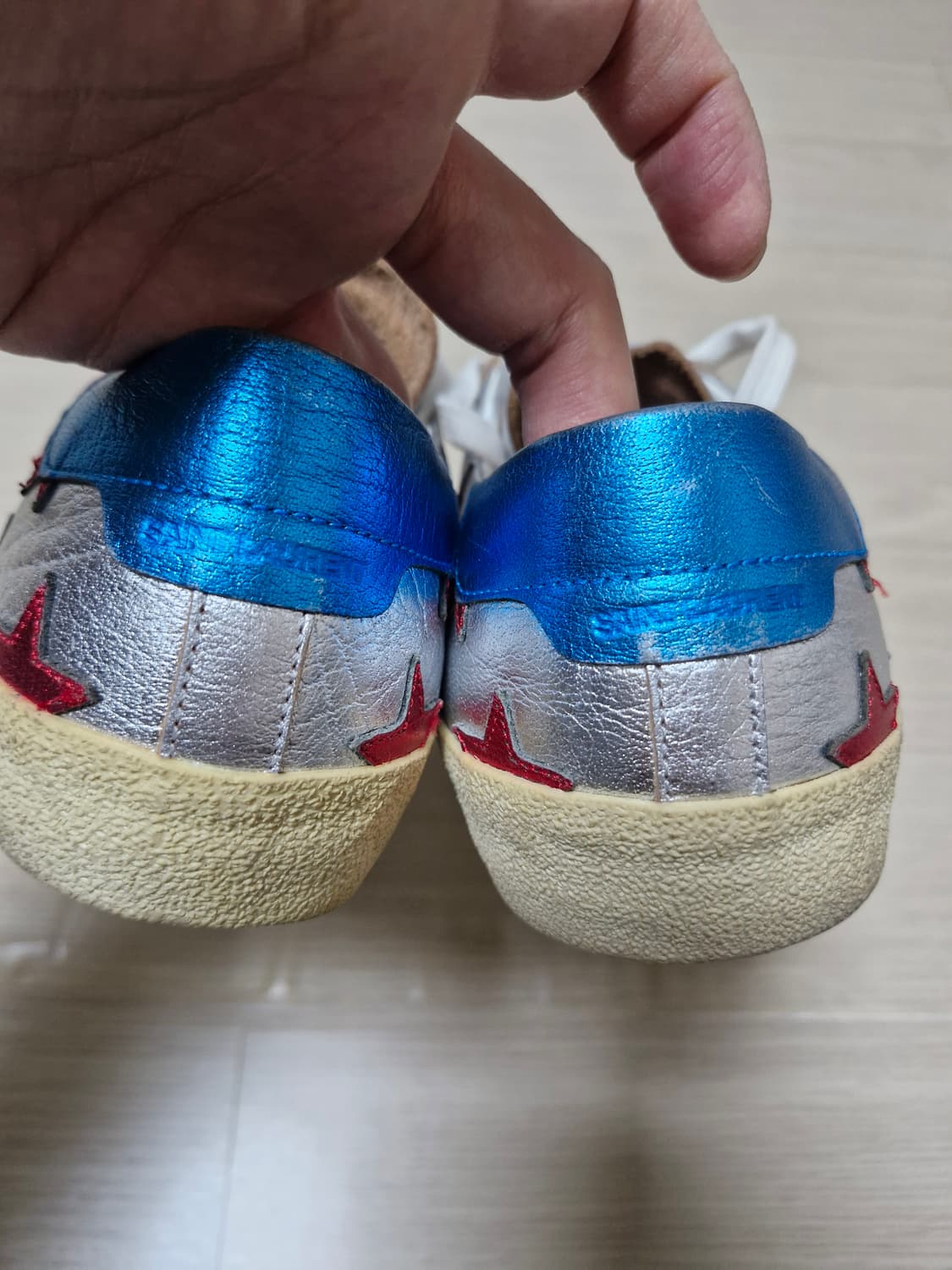 (275) 생로랑 레드스타 프린트 코트 클래식 스니커즈 상품이미지3