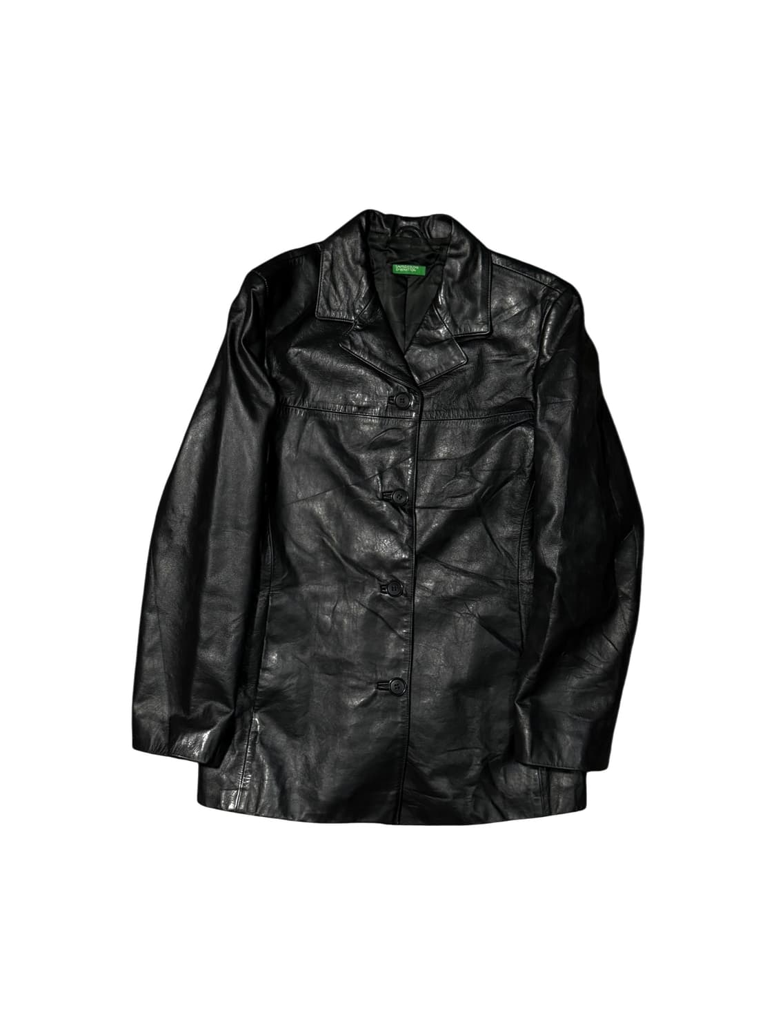 Benetton 베네통 카우레더 카코트 상품이미지1