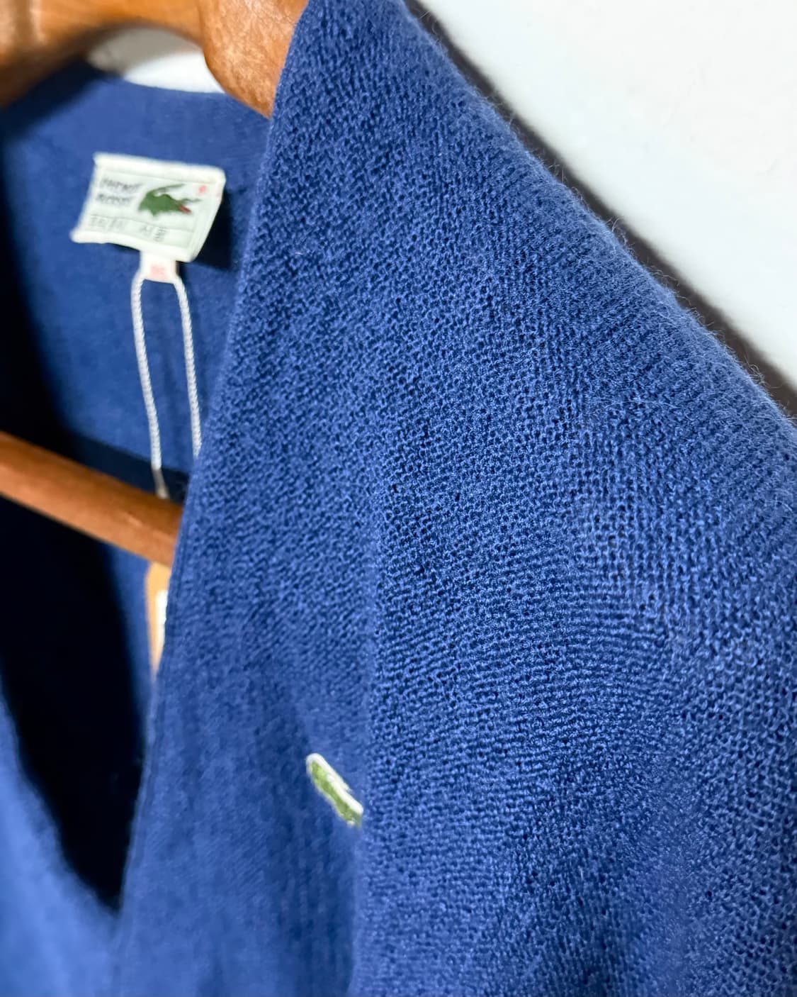 90‘s 라코스테 울 가디건 95 상품이미지2