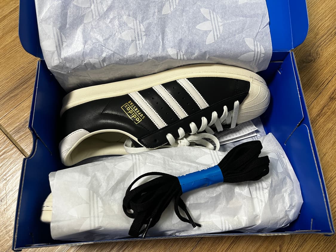 아디다스 슈퍼스타 빈티지 블랙 295 상품이미지5