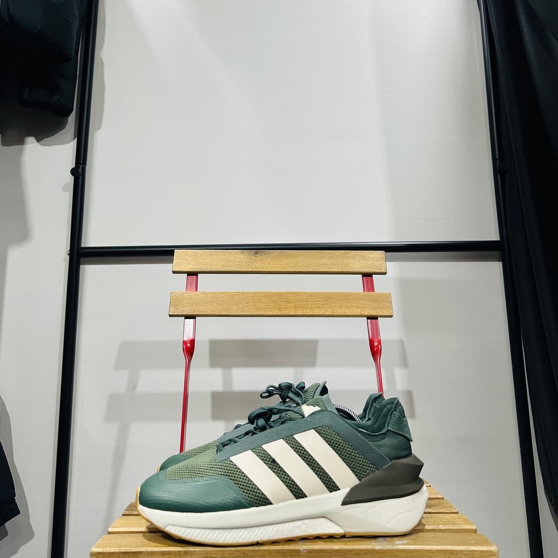 280) 아디다스 운동화 남성 남자 신발 아빈 스트라이프 메시 상품이미지3