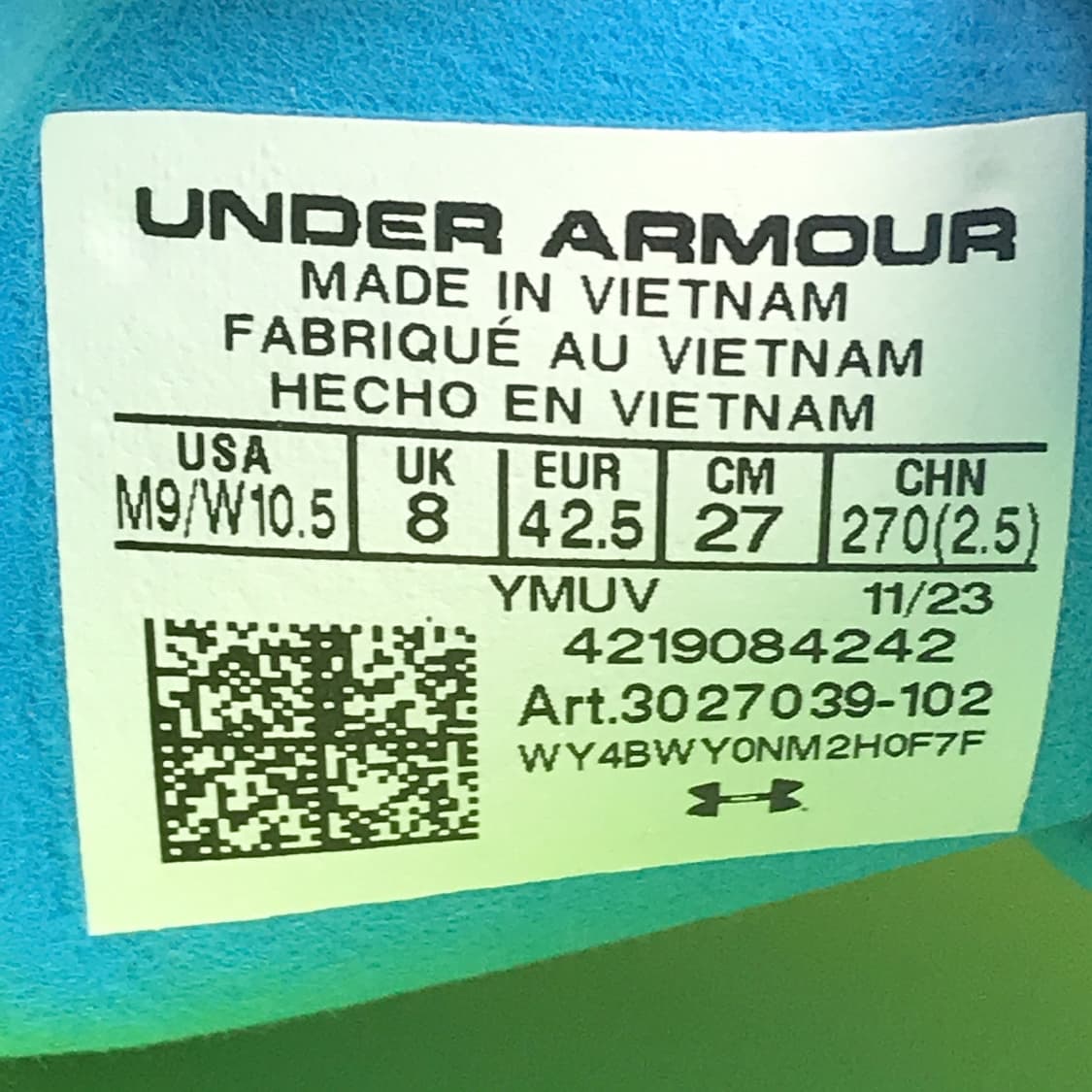 언더아머 UA 마그네티코 셀렉트 3 FG 축구화 남성270 상품이미지8