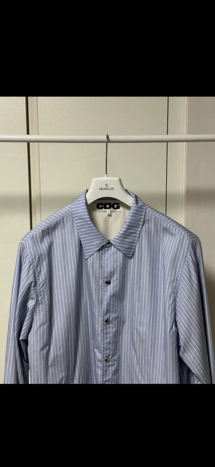 CDG 스트라이프 코치 자켓(L) 상품이미지2