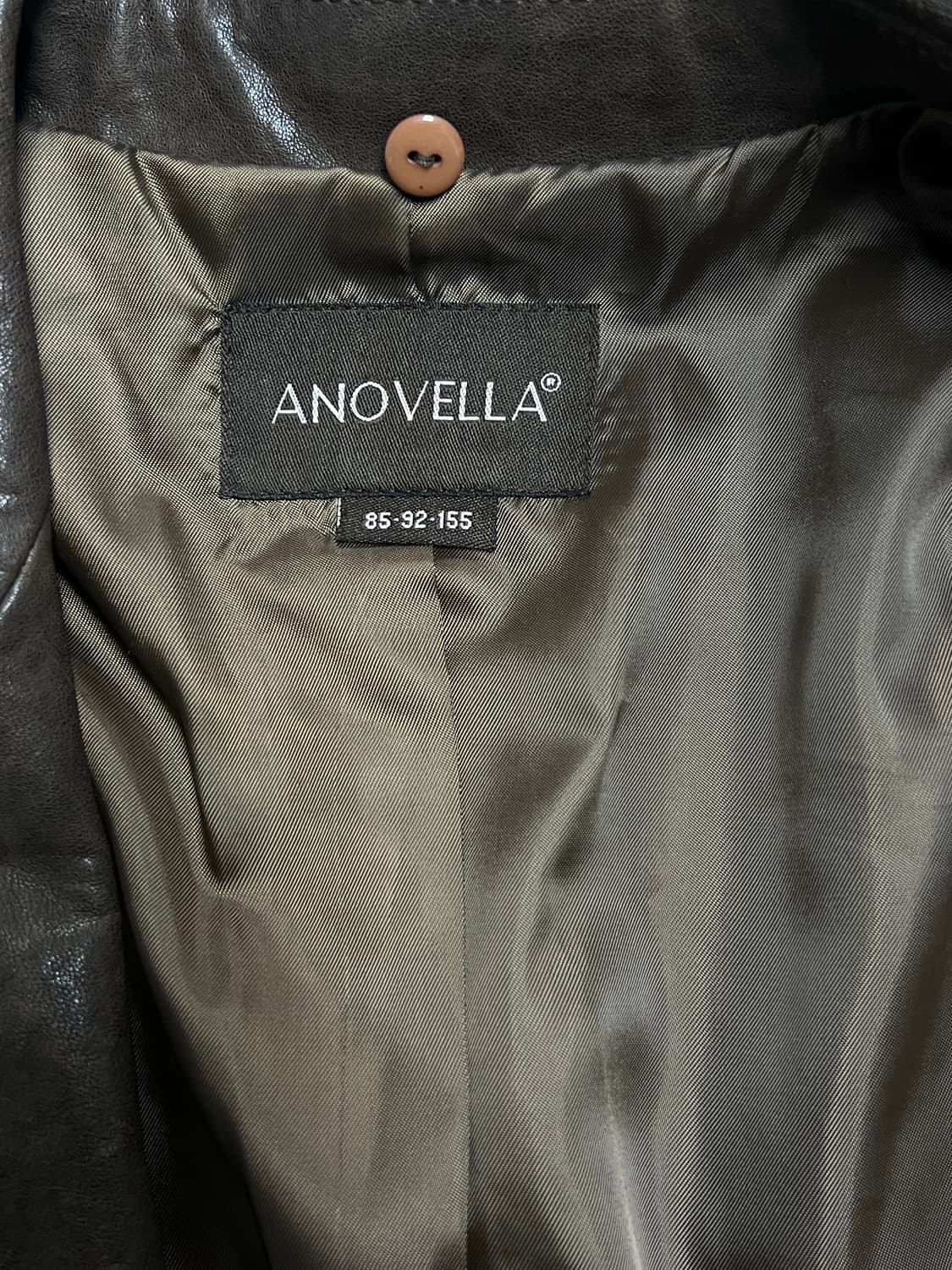 포켓 디테일 리얼 레더 자켓 상품이미지5