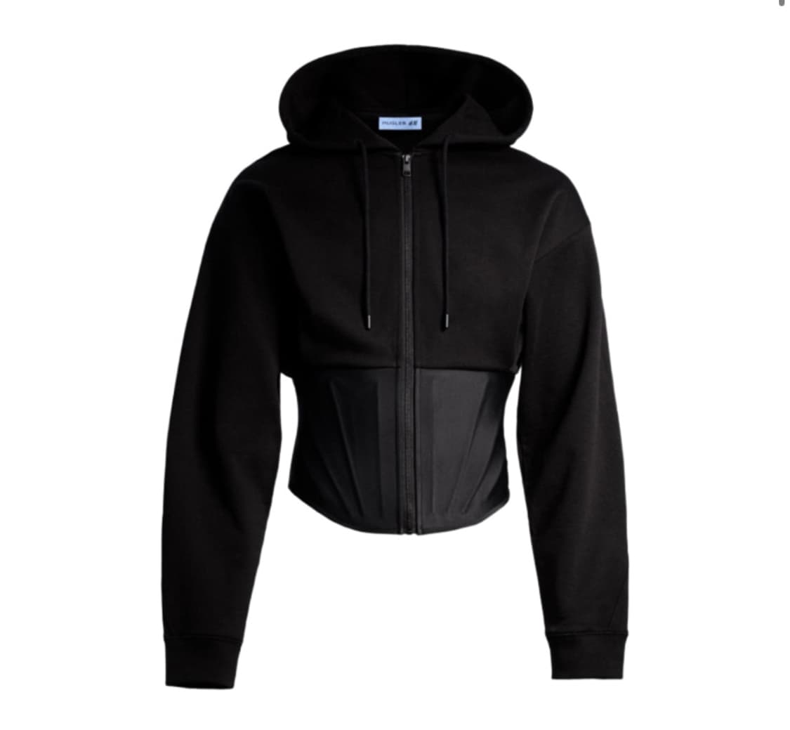 뮈글러 h&m 코르셋 후드 L 상품이미지1