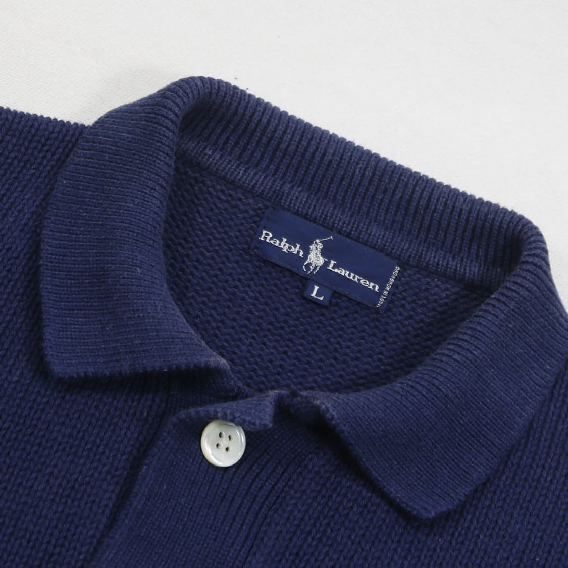 폴로 랄프로렌 니트 반팔 카라 티셔츠 (여성용 L) 상품이미지5