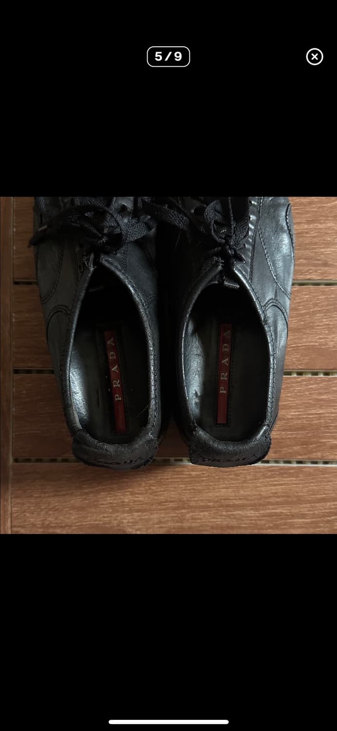 Prada sports leather shoes sneakers 상품이미지5