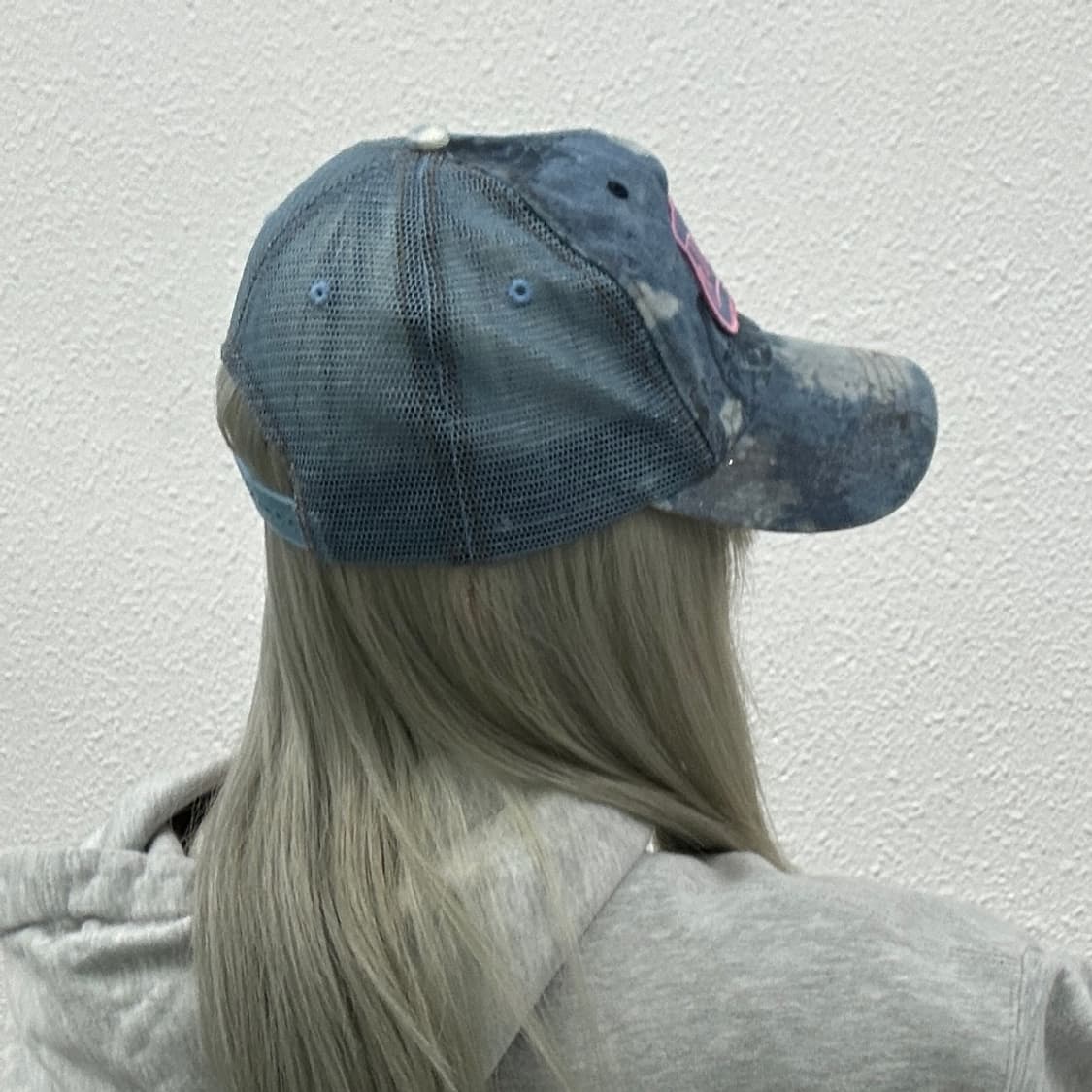 본더치 y2k 블루 볼캡 상품이미지3