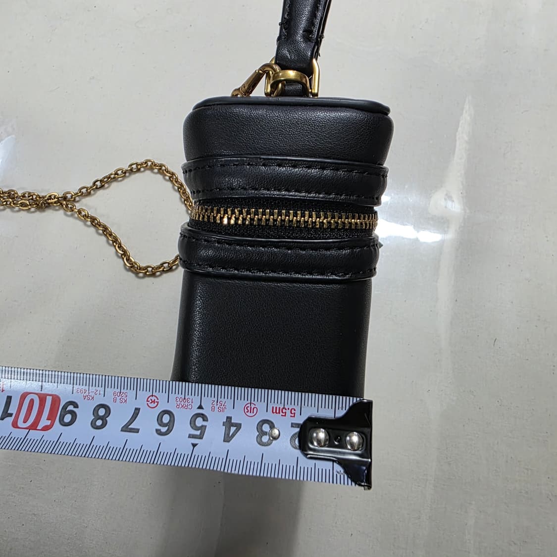 1812 자라 블랙 체인 미니 크로스백 가방 상품이미지5