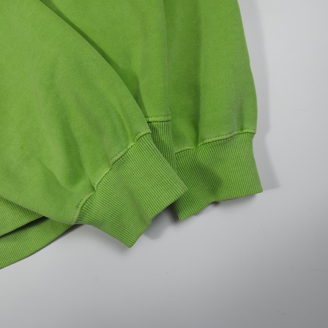 아이앱스튜디오 피그먼트 후드티 애플그린 상품이미지5