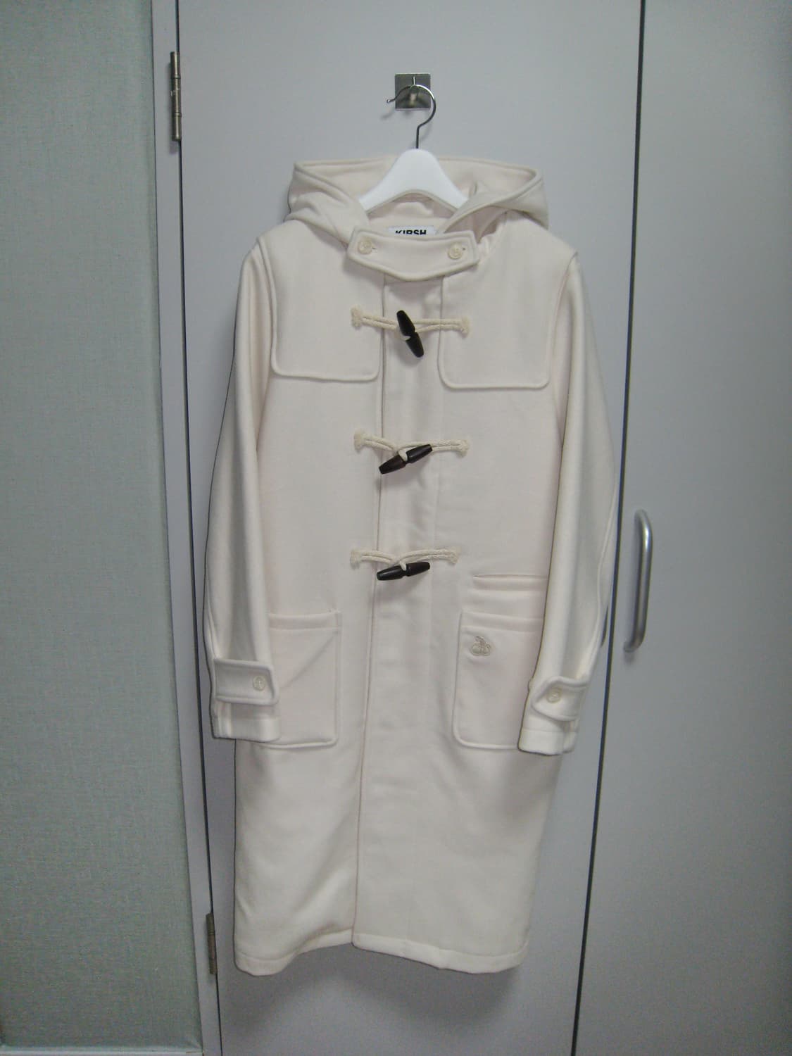 키르시 후드 토글 롱 코트 아이보리 2사이즈 상품이미지8