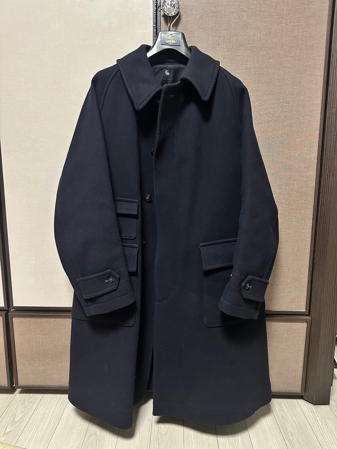 캡틴선샤인 트레블러 발마칸 코트 38사이즈 네이비 상품이미지2