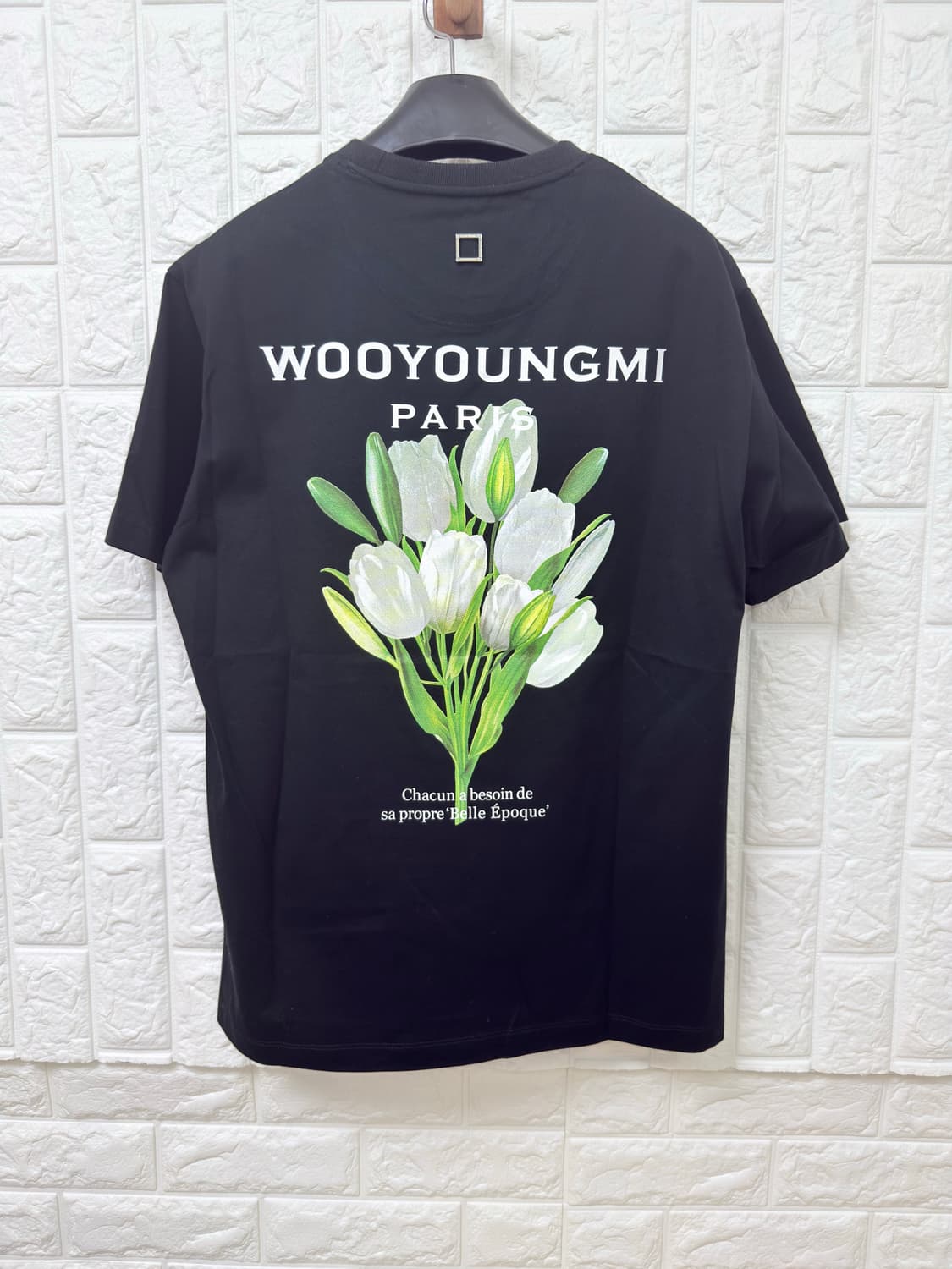 (새상품)우영미 플라워백로고 티셔츠 (5장일괄 구매시 이상품 드립니다 상품이미지1