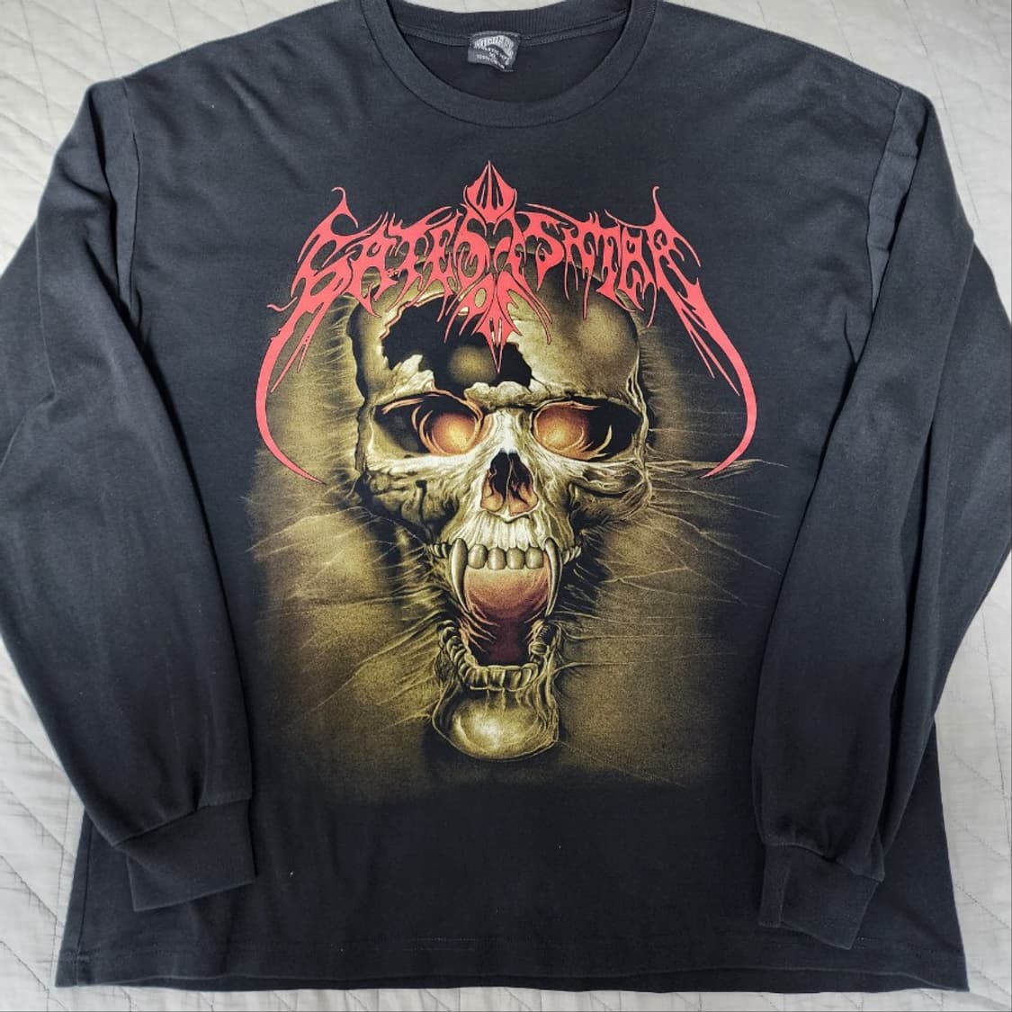 [XL] 90s 게이트 오브 이쉬타 부트 빈티지 밴드티 롱슬리브 상품이미지1