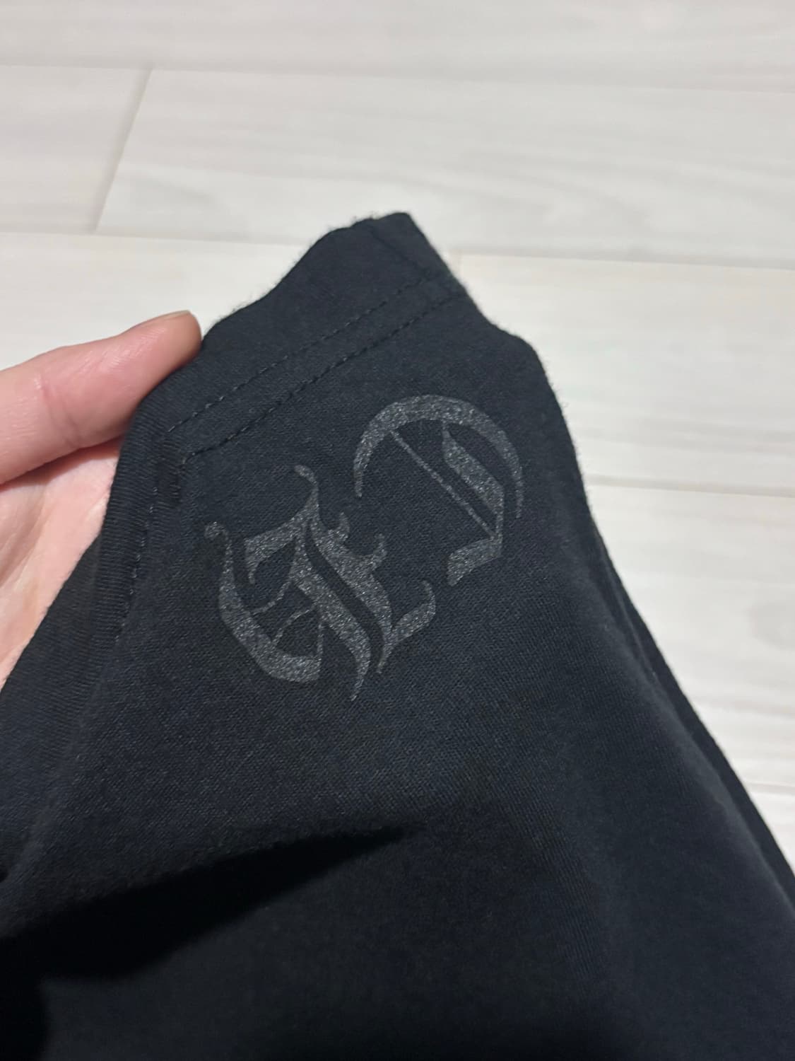 크롬하츠 홀스슈 포켓 반팔 블랙 s 상품이미지7