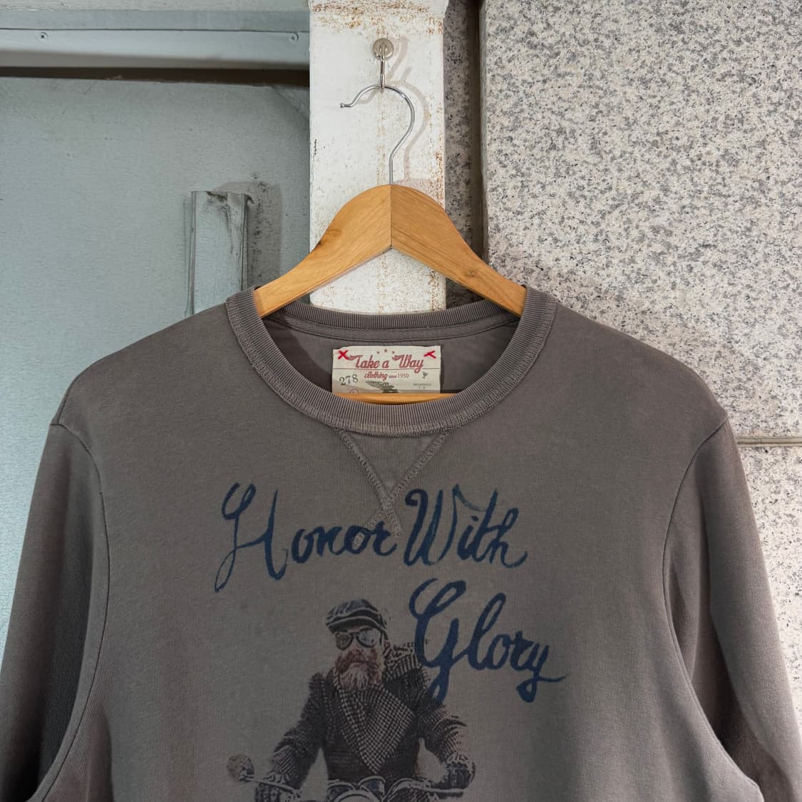 테이크어웨이 ITY 모터사이클 프린팅 맨투맨 상품이미지4