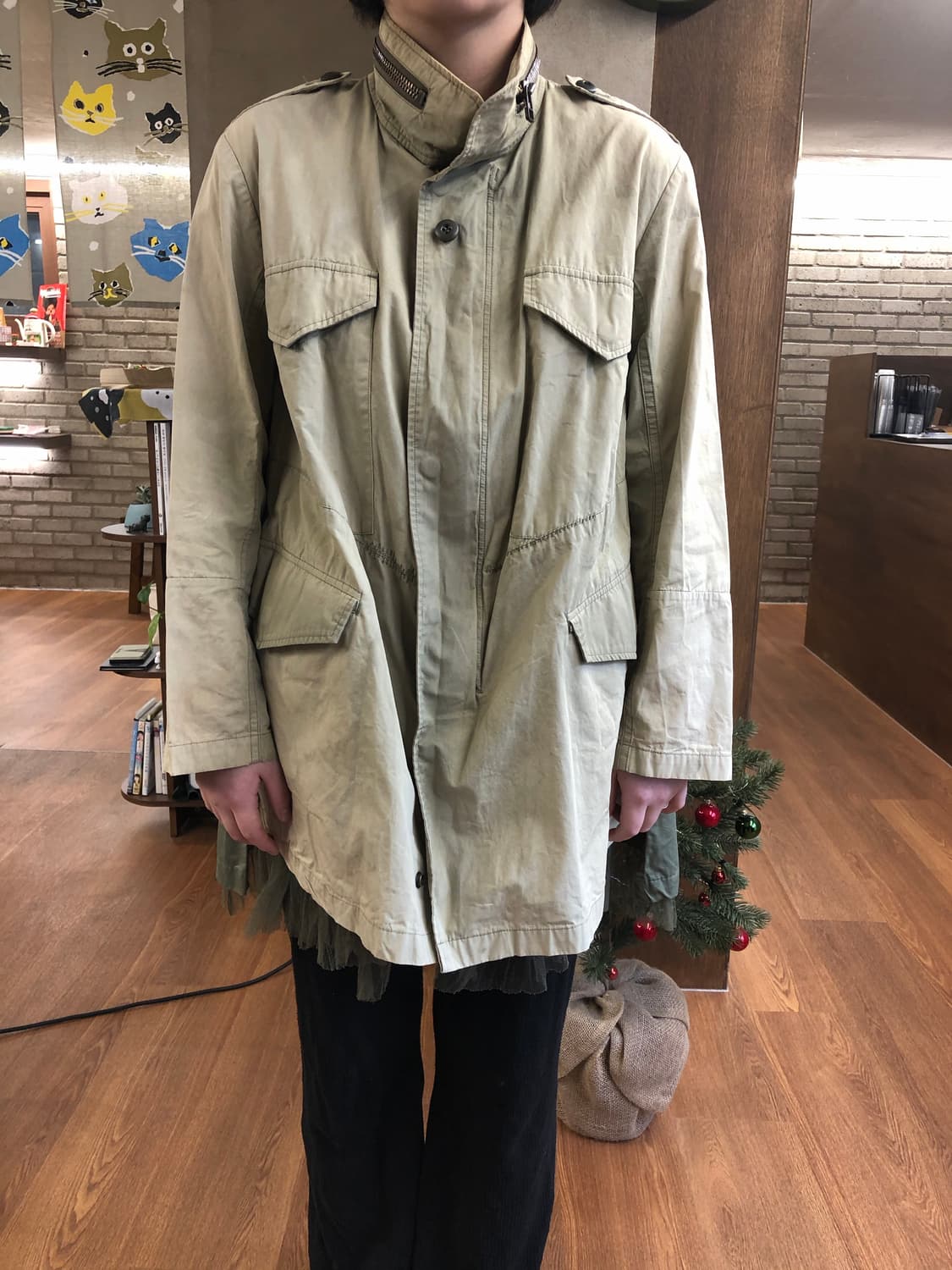 Rekisami 프릴 도킹 필드 자켓 36 상품이미지9