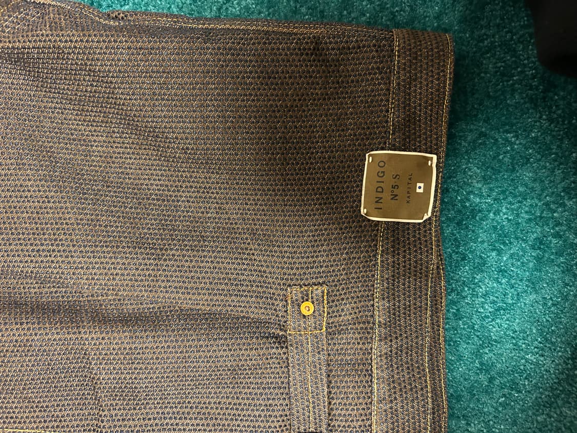 6) 캐피탈 센츄리 데님 1세대 자켓 N5S 브라운 상품이미지6