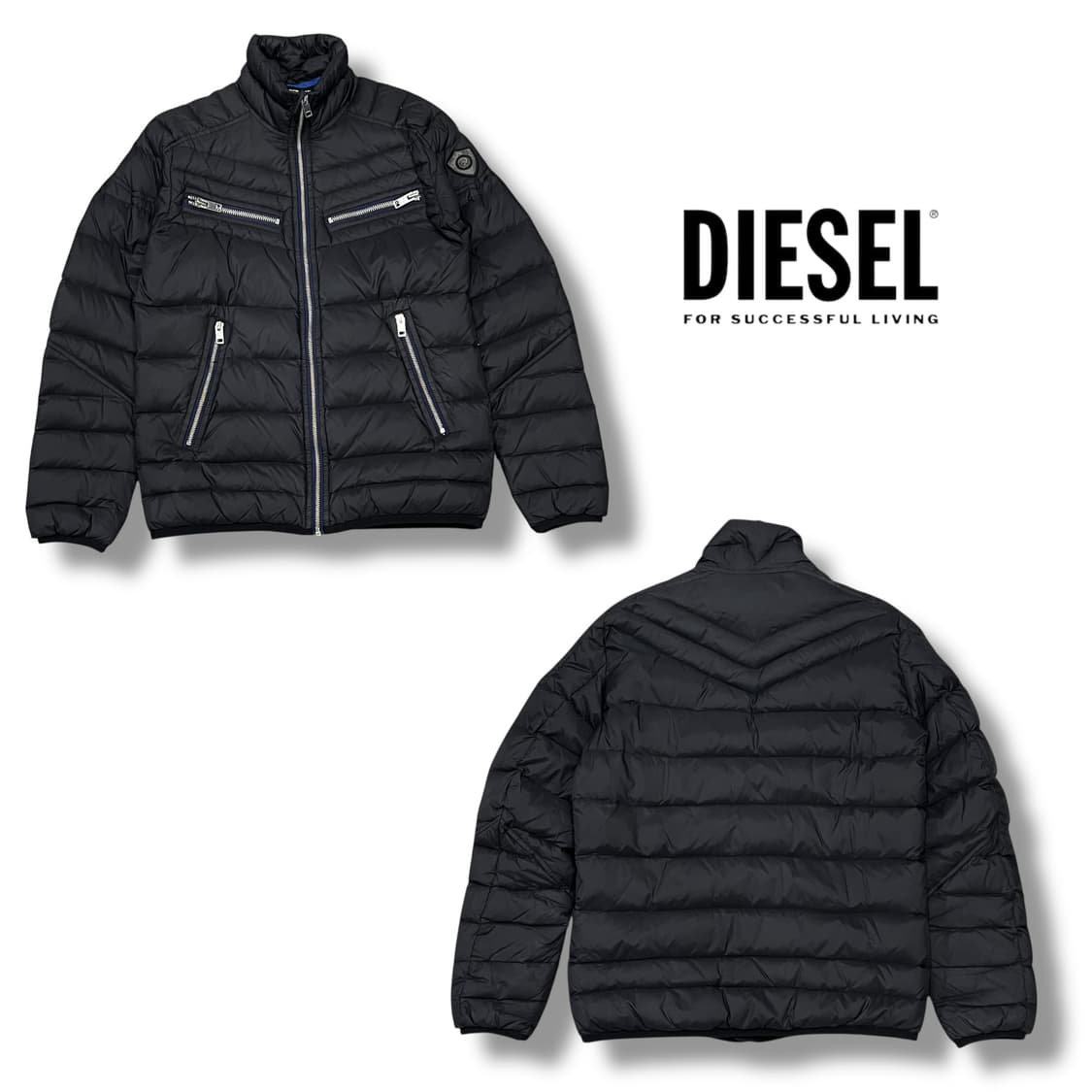 디젤 지퍼 디테일 패딩 s08468 상품이미지1