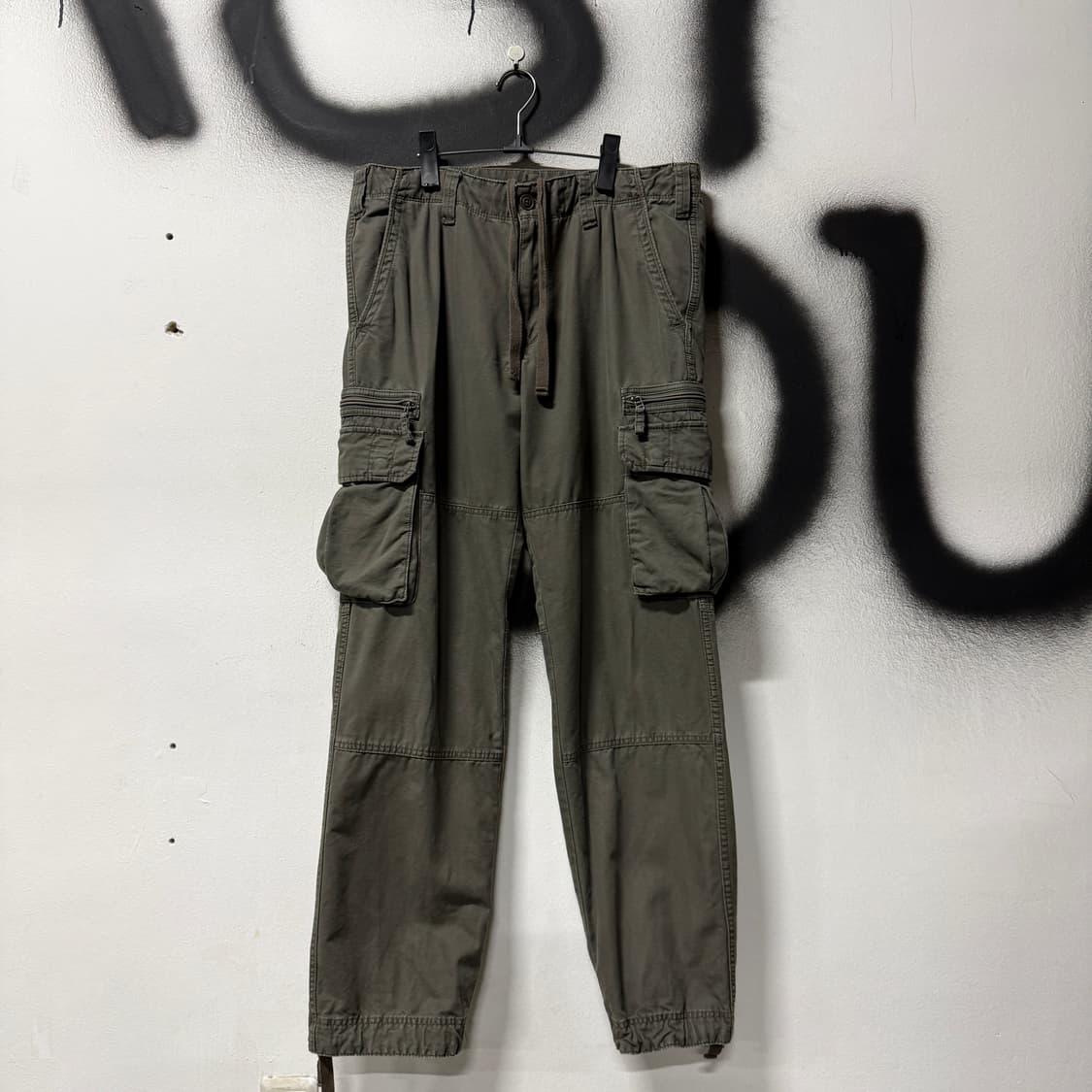 VTG 빈티지 빅사이즈 멀티 포켓 코튼 와이드 카고 팬츠 상품이미지1