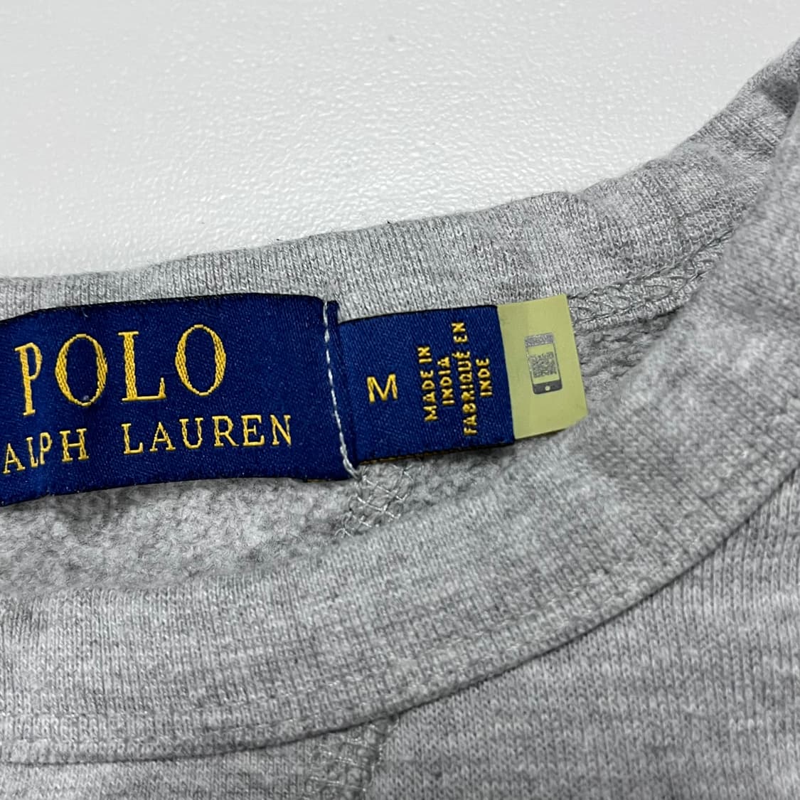 [정품] 폴로 그레이 / 네이비포니 맨투맨 [ M ] 상품이미지4