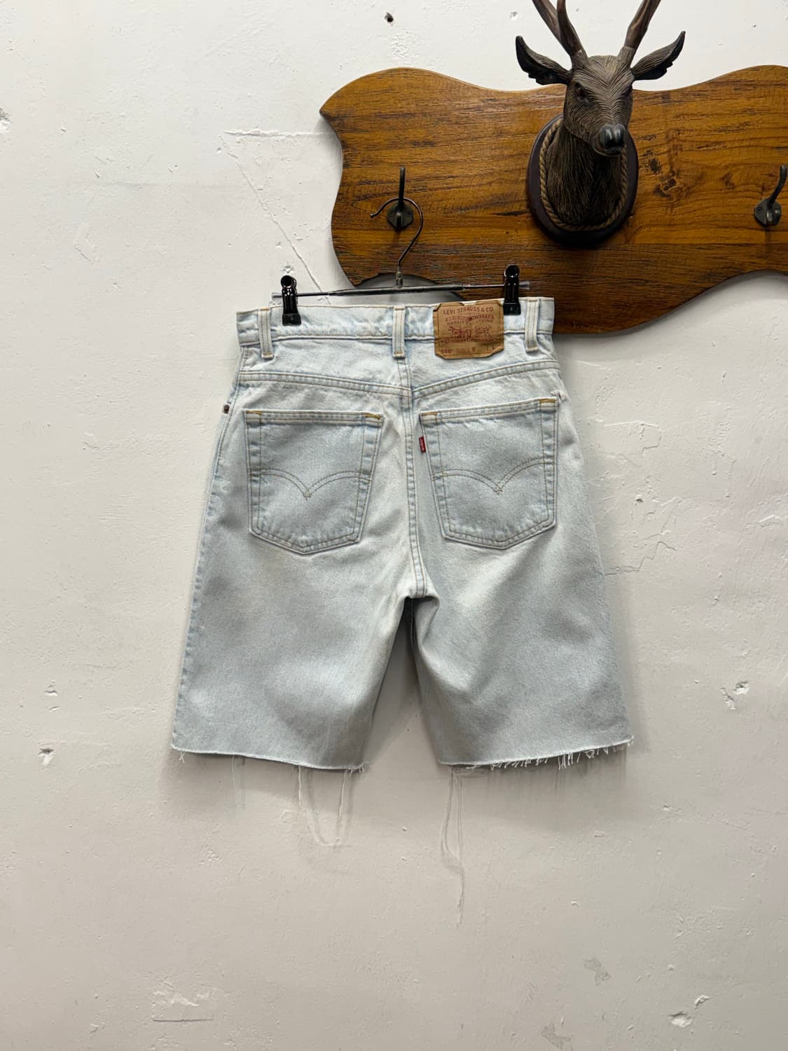 90s USA Levi's 550 Relaxed Denim Shorts 상품이미지1