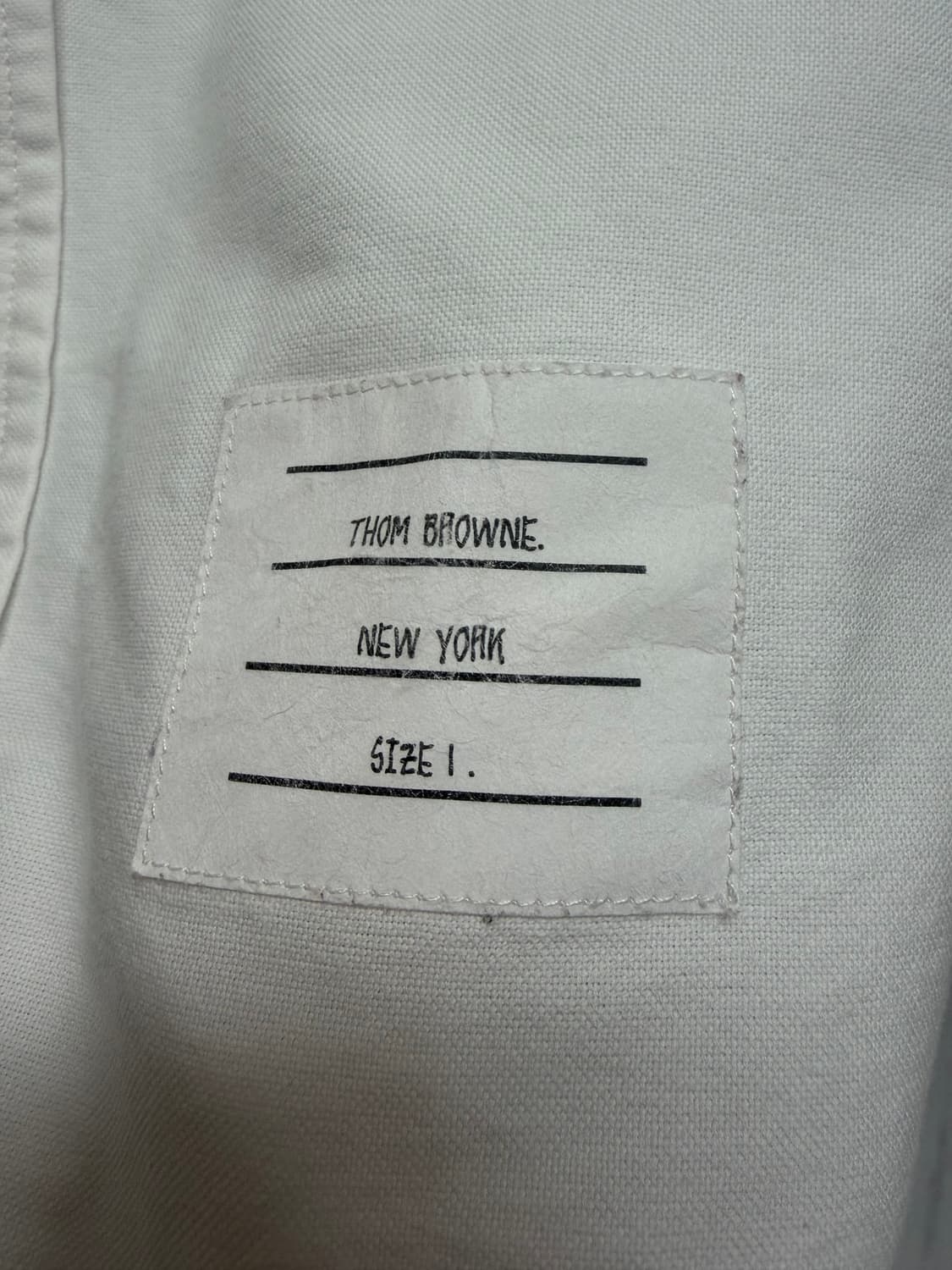 톰브라운 웨일 드레스 셔츠 ( 66~77 ) 상품이미지8