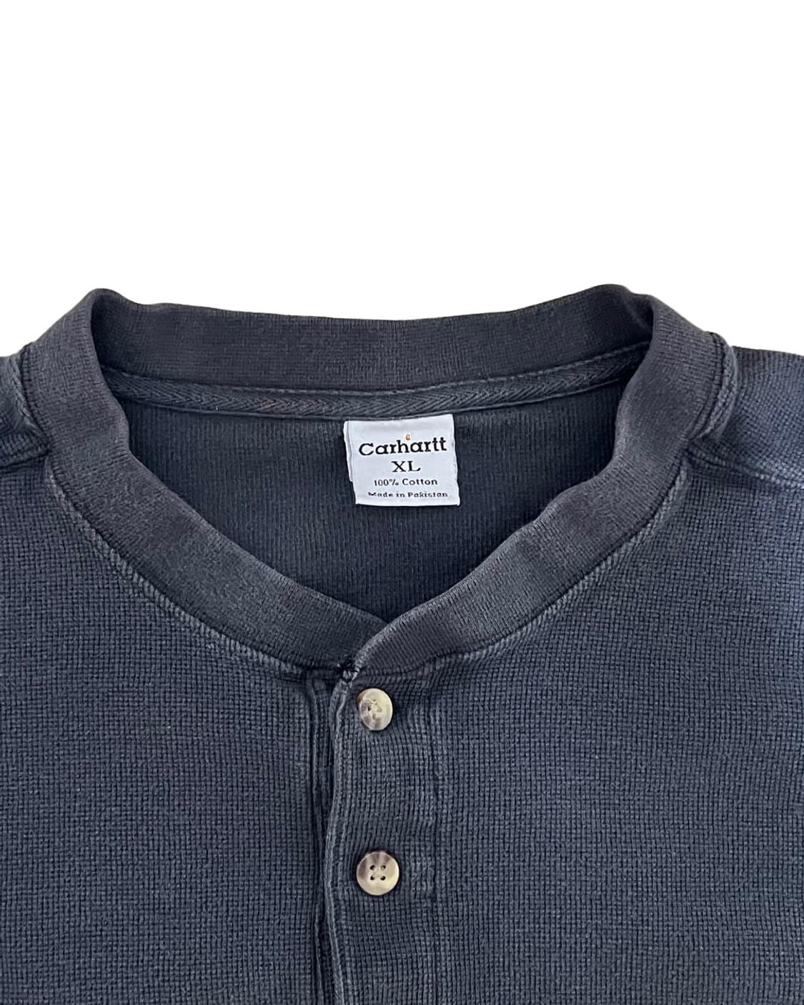 Carhartt Waffle Henryneck (Black, XL)

 상품이미지3