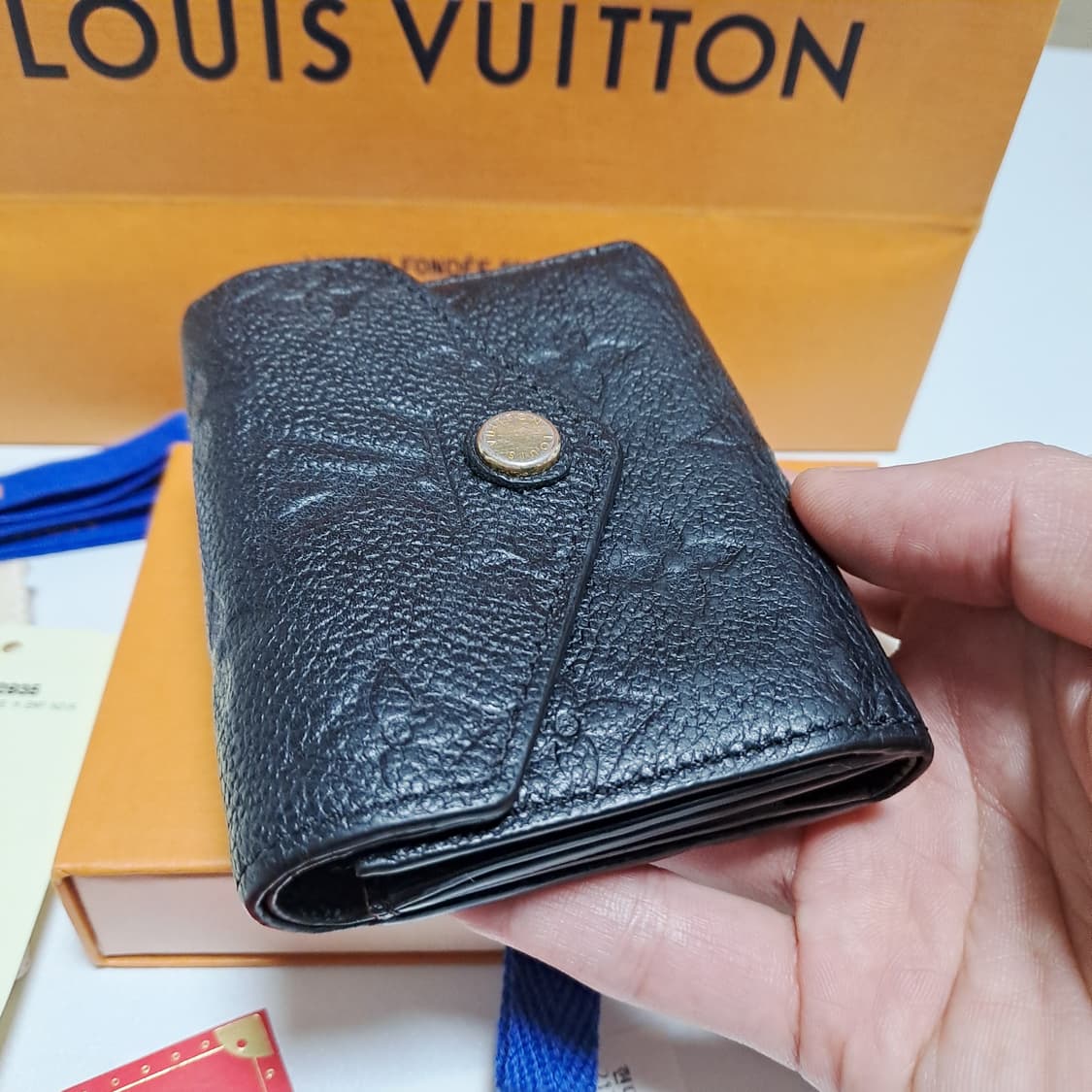 [정품/영수증풀세트] 루이비통 앙프렝뜨 조에 지갑, 루이비통지갑 상품이미지8