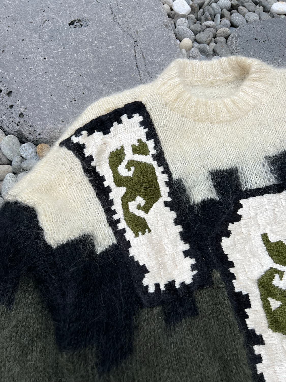 VINTAGE MOHAIR NATIVE PATTERN 빈티지모헤어니트 상품이미지7