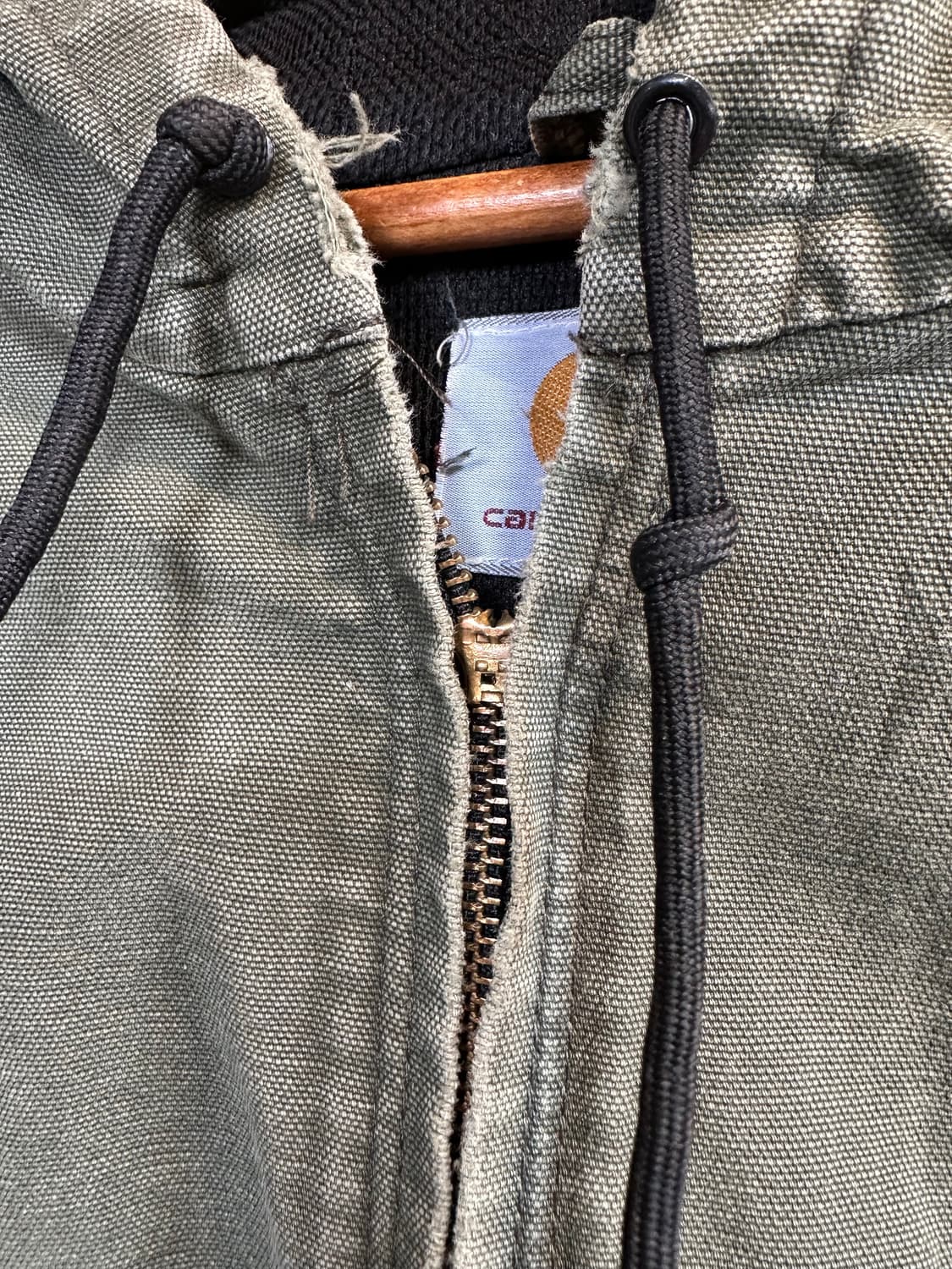 칼하트 디트로이트 페이드 덕 액티브 워크 자켓 상품이미지6