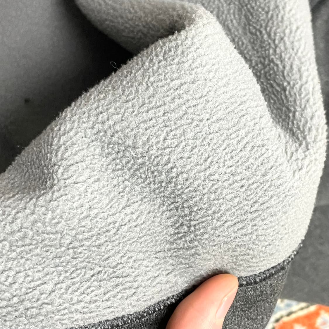 언더아머 시그니처로고 차콜 그레이 기모 후드티셔츠 남성XL 상품이미지7