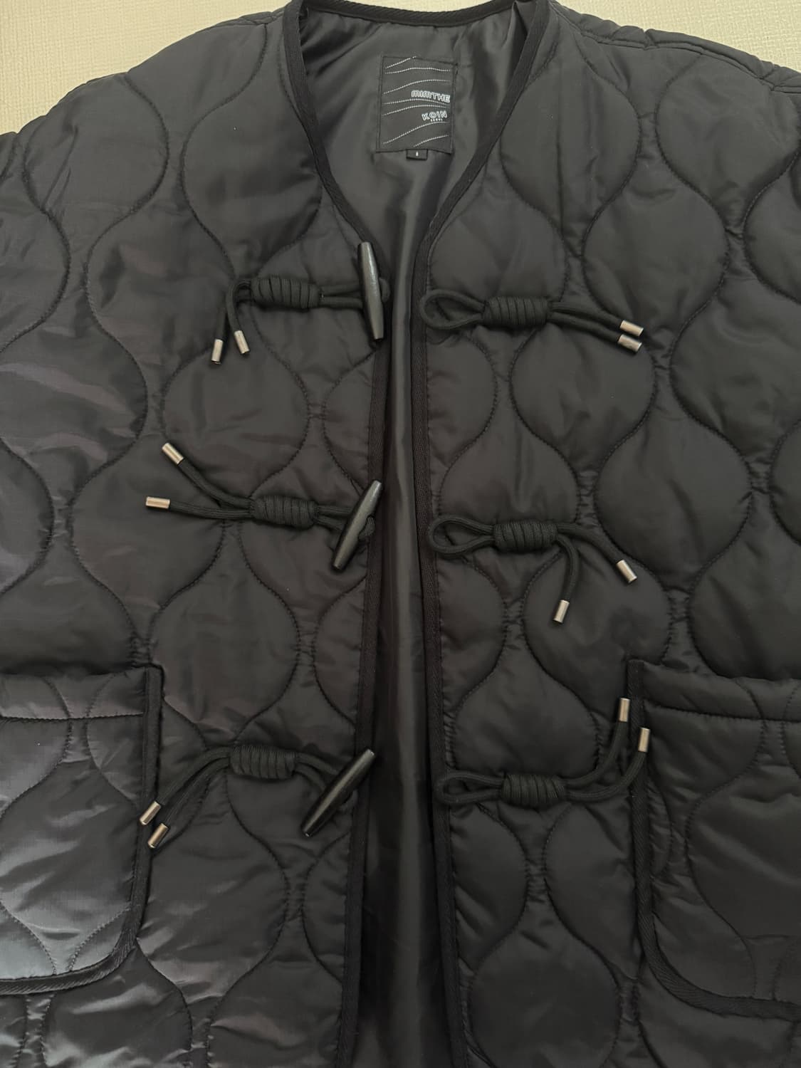 플리마켓🔥 코인서울x밈더워드로브 러브레터 퀼팅 자켓 상품이미지3