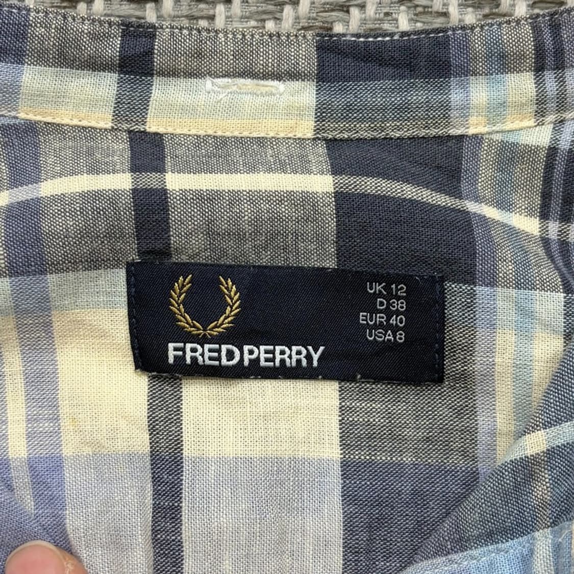 프레디페리 체크 셔츠 원피스 v2586 상품이미지6