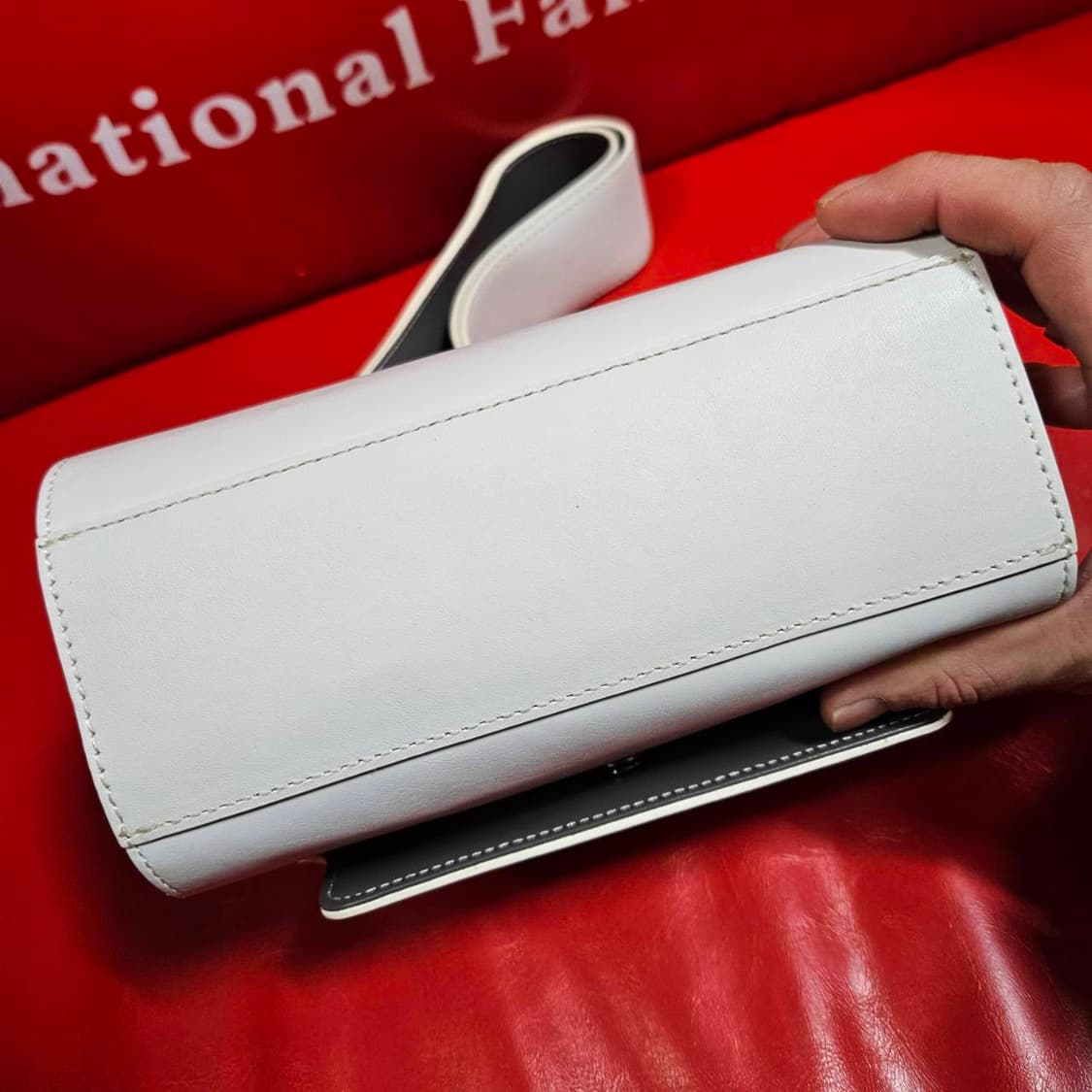  (거의새상품) 마지셔우드 화이트 미니 투웨이 바바백 상품이미지4