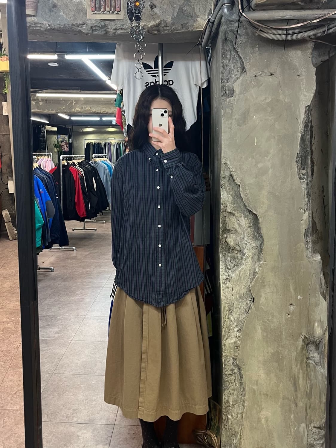 폴로 랄프로렌 체크 셔츠 퍼플 95 #csz2831 상품이미지2