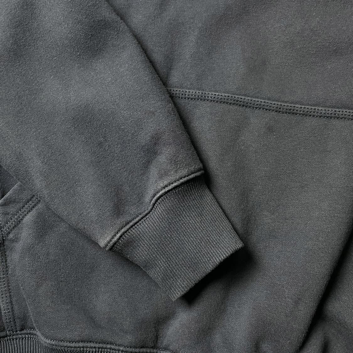 CARHARTT 칼하트 빈티지 네이비 하프집업 기모 후드티 A00903 상품이미지5