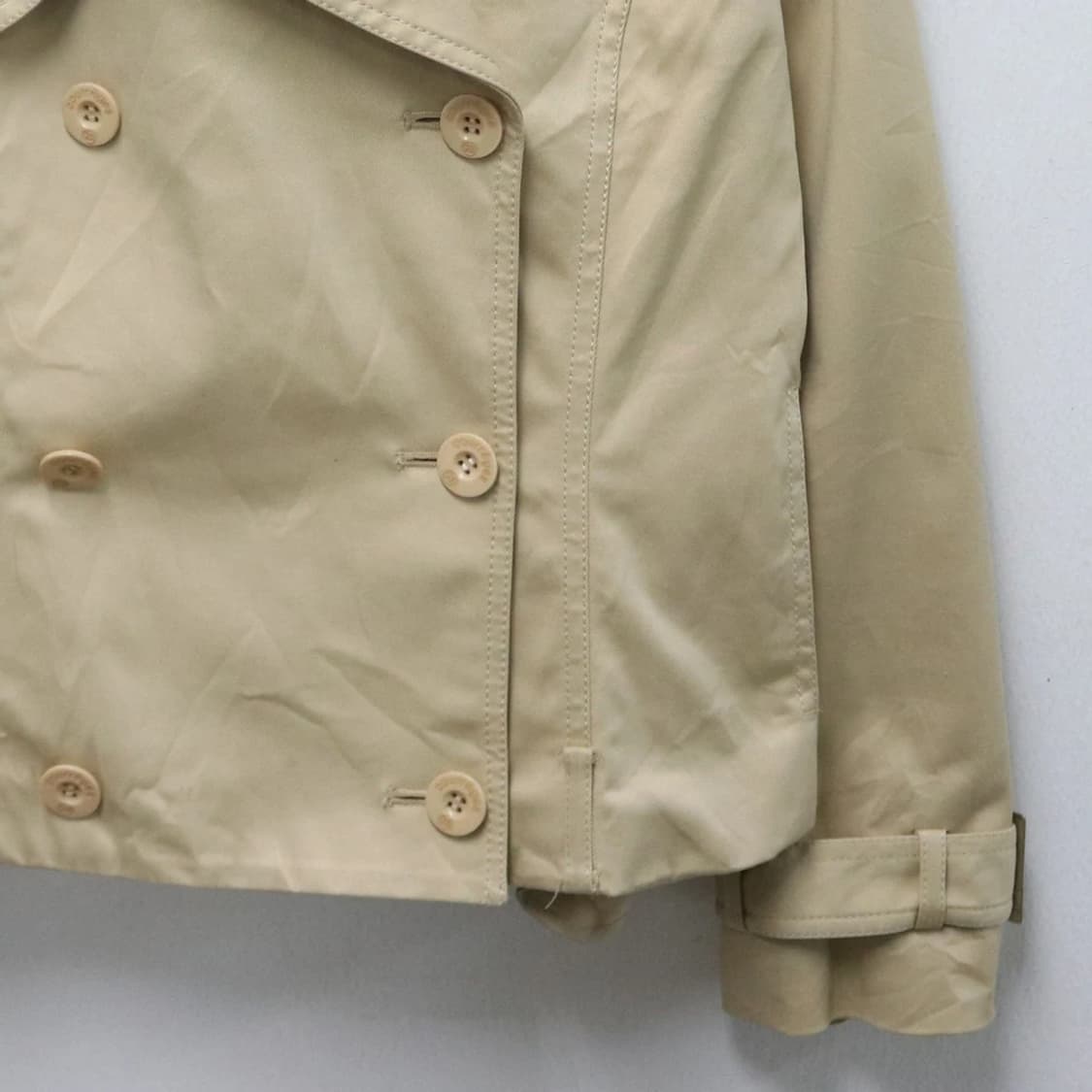 꾸레쥬 오네갸루 숏 트렌치코트  61352 상품이미지3