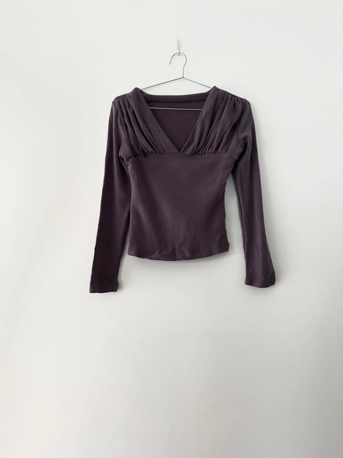 Femine boob knit / purple 상품이미지3