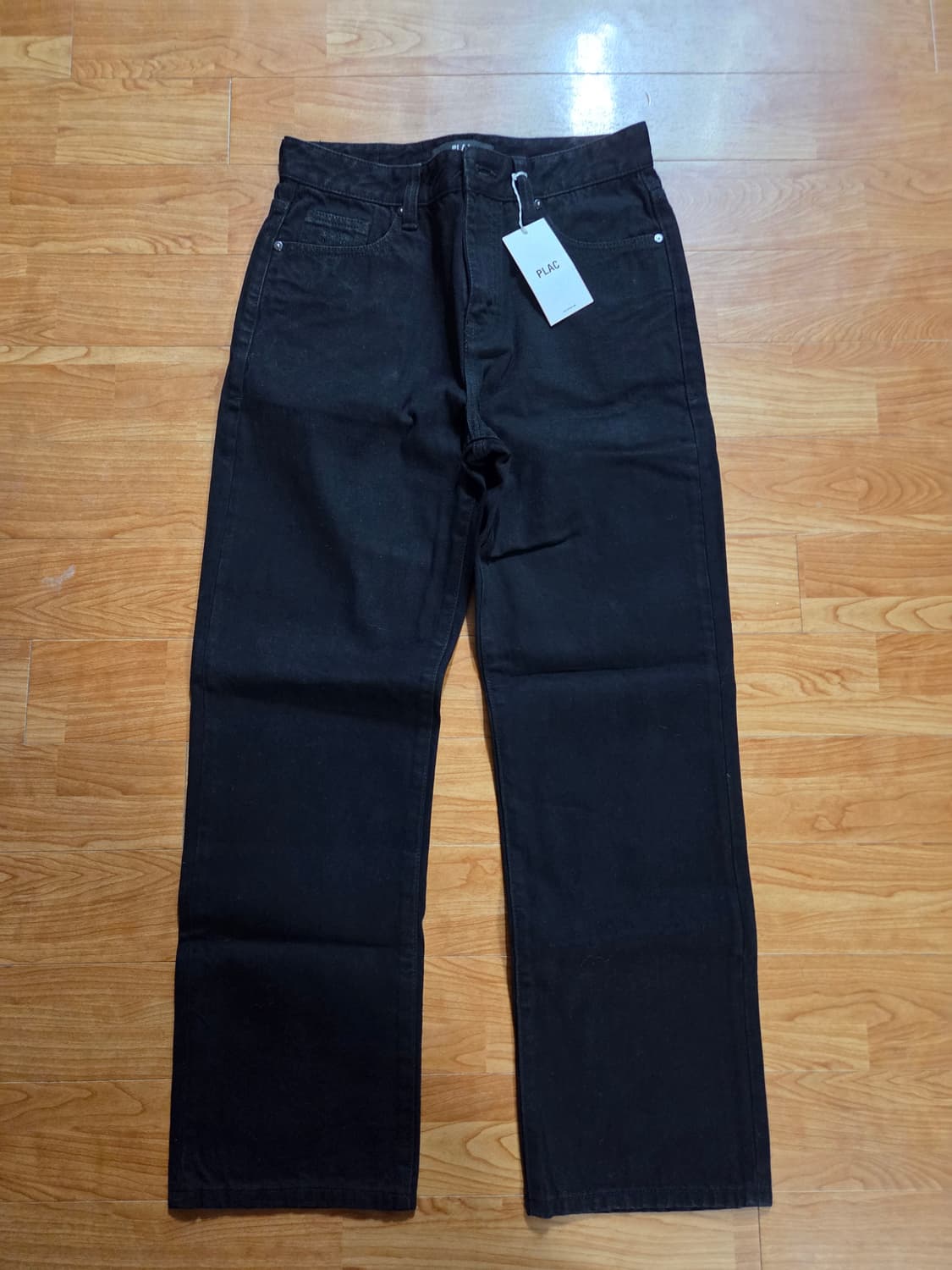 PLAC 스티즈 청바지 린스드 데님09 블랙 상품이미지7