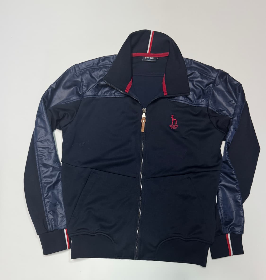 헤지스 hazzys 스포츠 네이비 집업 져지 L 상품이미지1