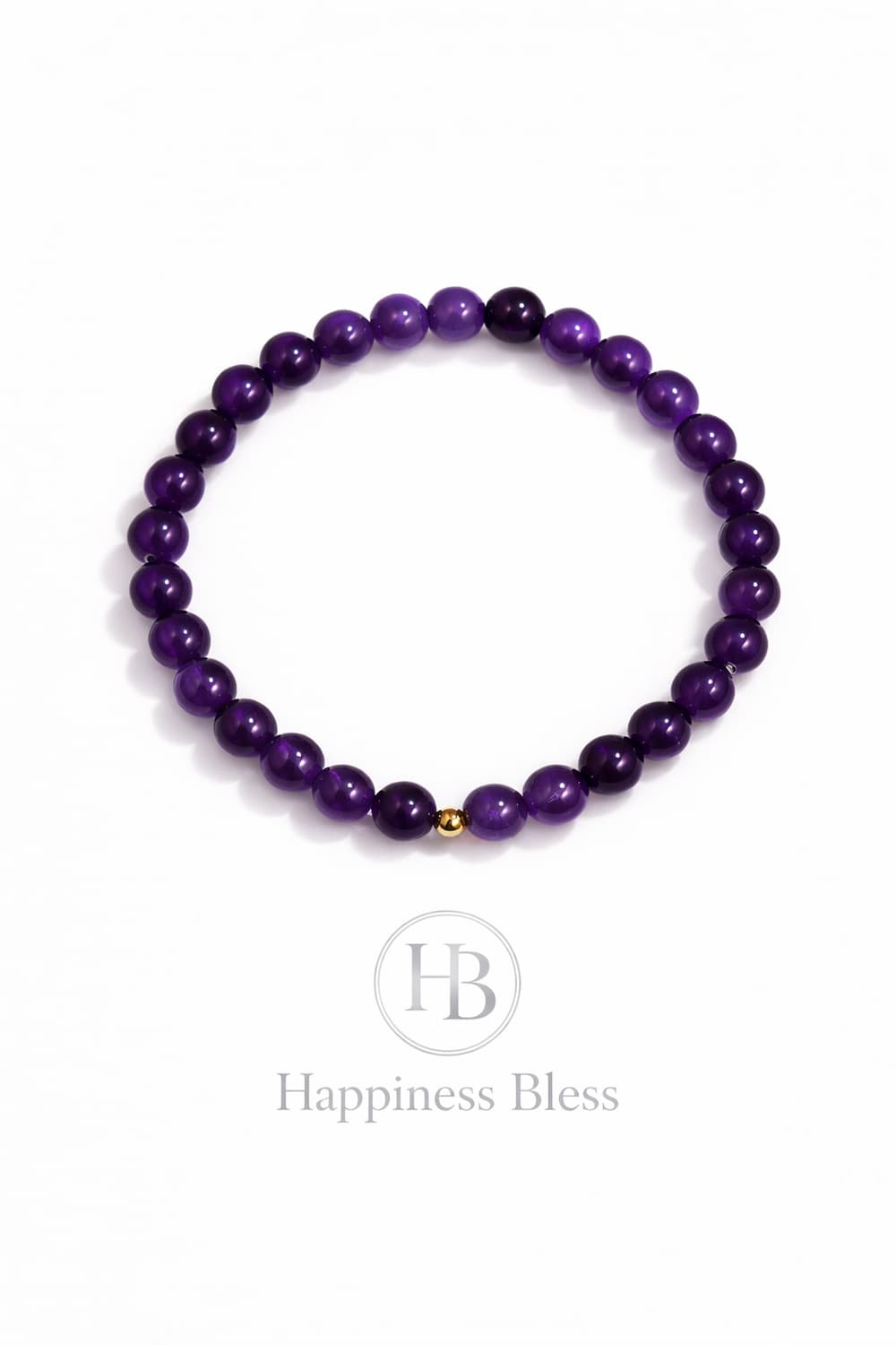 자수정 4mm 원석 팔찌 | 2월 탄생석 | 데일리 힐링 팔찌 상품이미지1