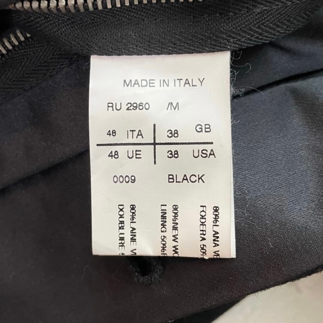 48 / Rick Owens 릭오웬스 아카이브 울 자켓 상품이미지5