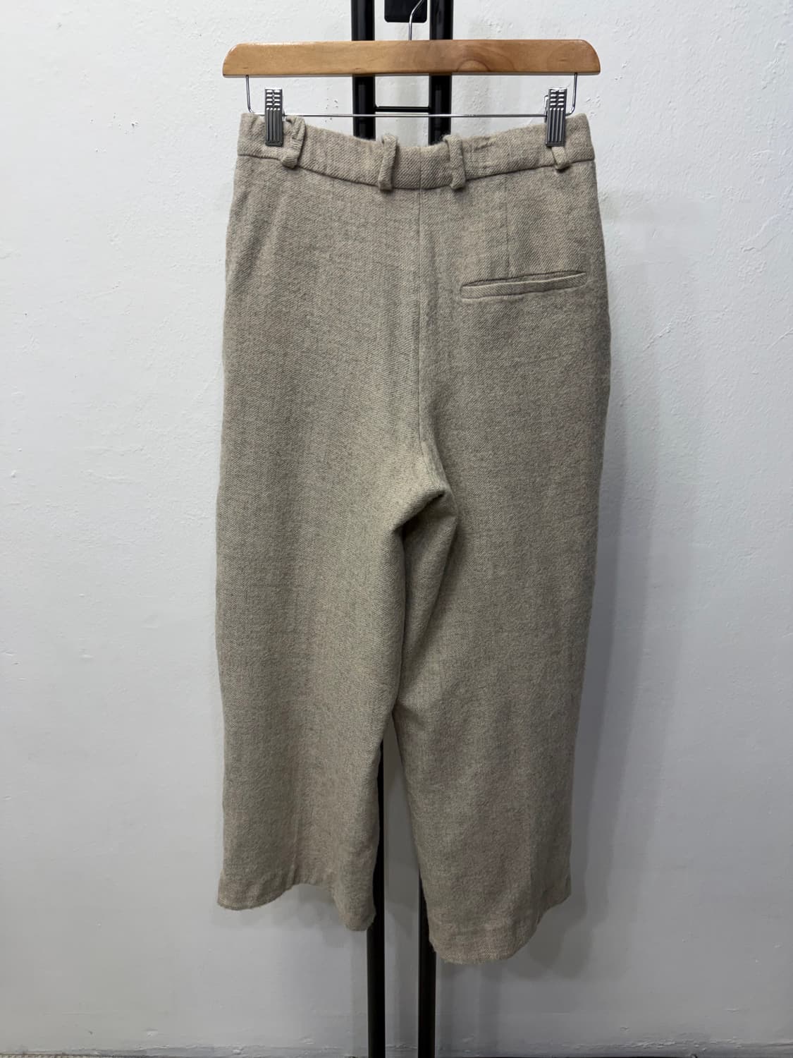 정품) COS 코스 여성 울 와이드팬츠 34(24) 상품이미지4