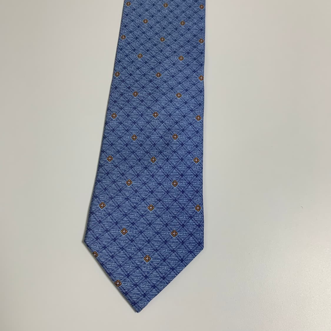 던힐(dunhill) 택 달린 미사용품 명품넥타이 A+등급 9.4cm 상품이미지9