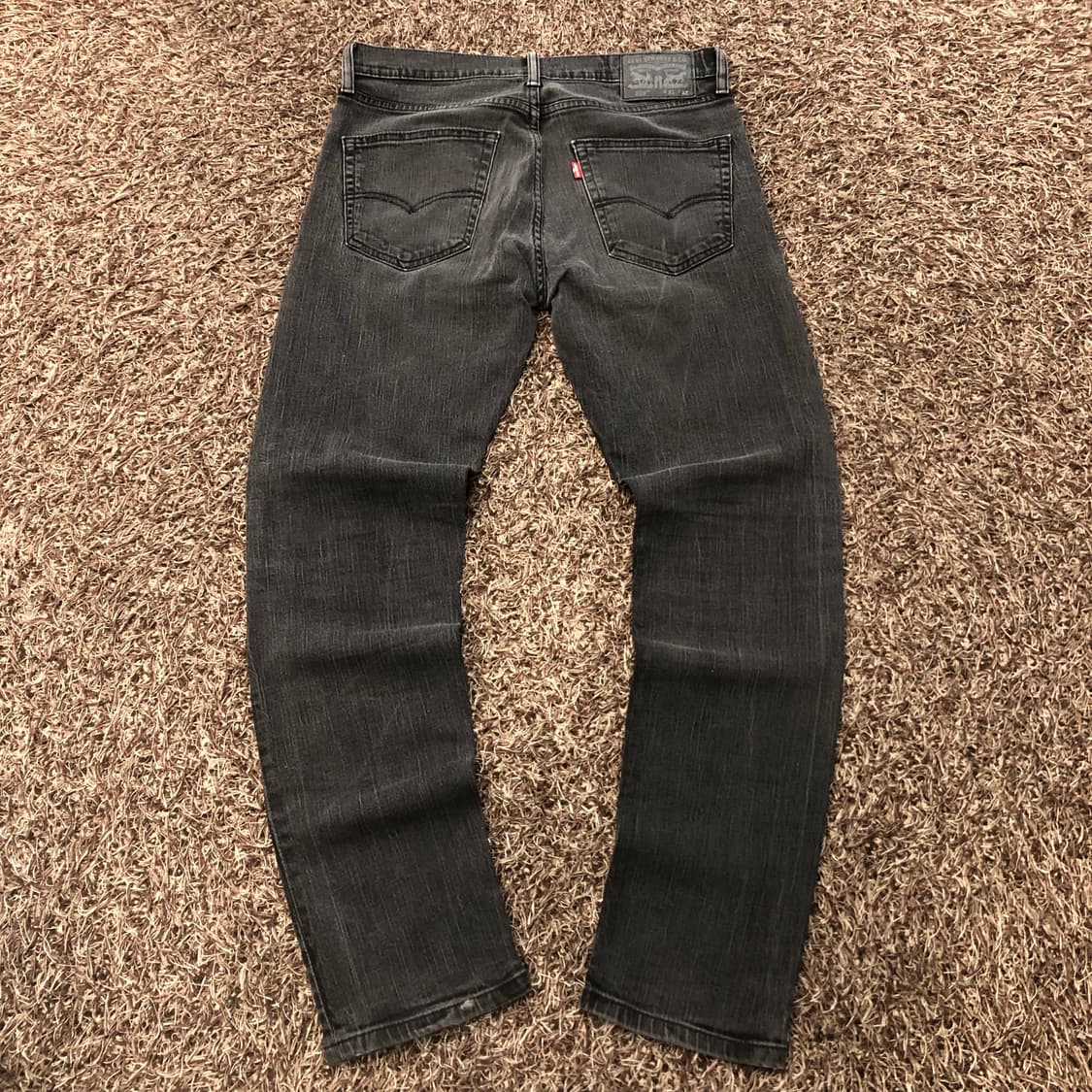 리바이스 508 블랙 워싱 데님 팬츠 상품이미지4